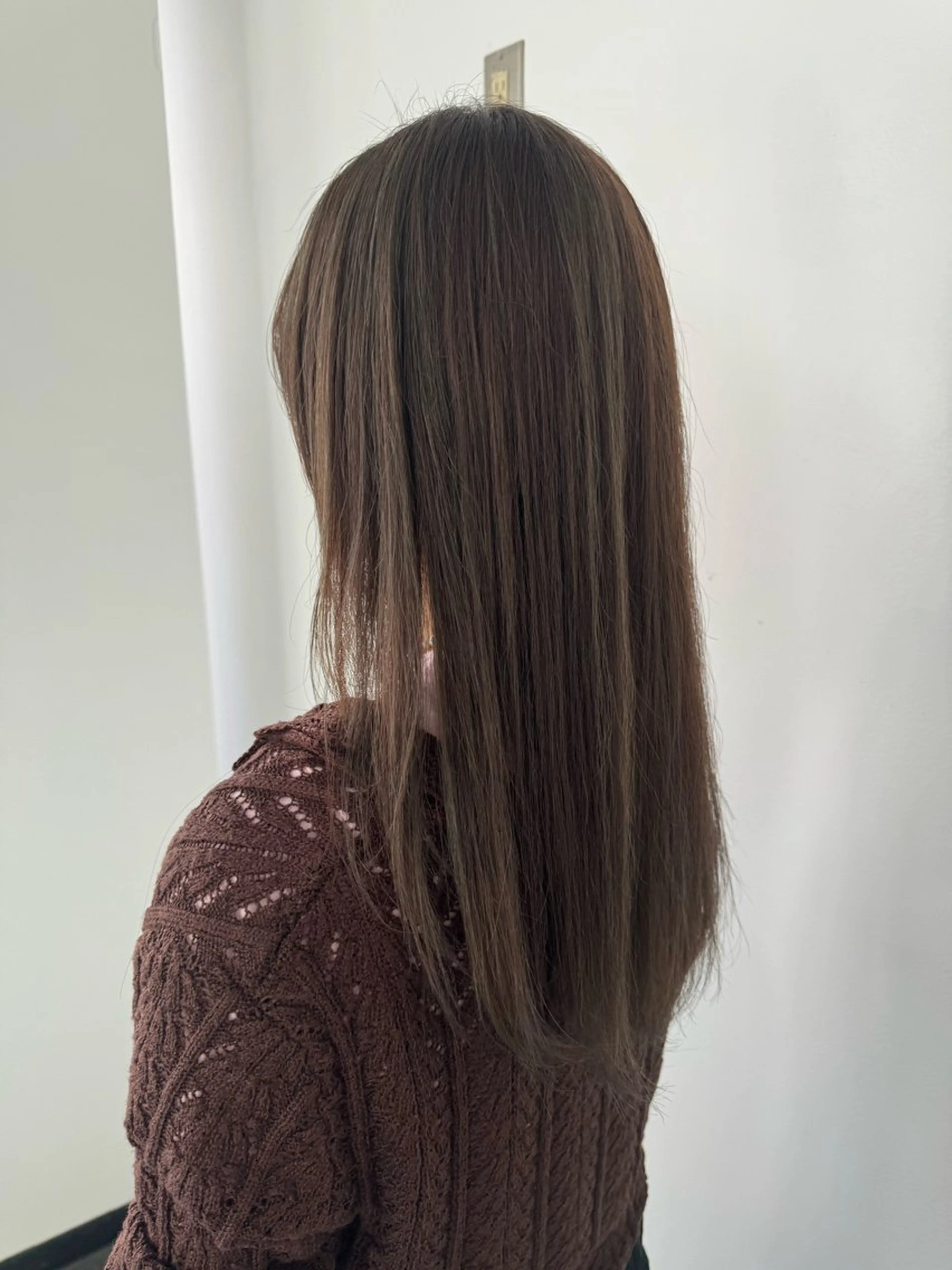 ロング カラー ブリーチ 酸性ストレート Nico所属・ご予約は2月まで！ maho‪🐈🎀のヘアスタイル