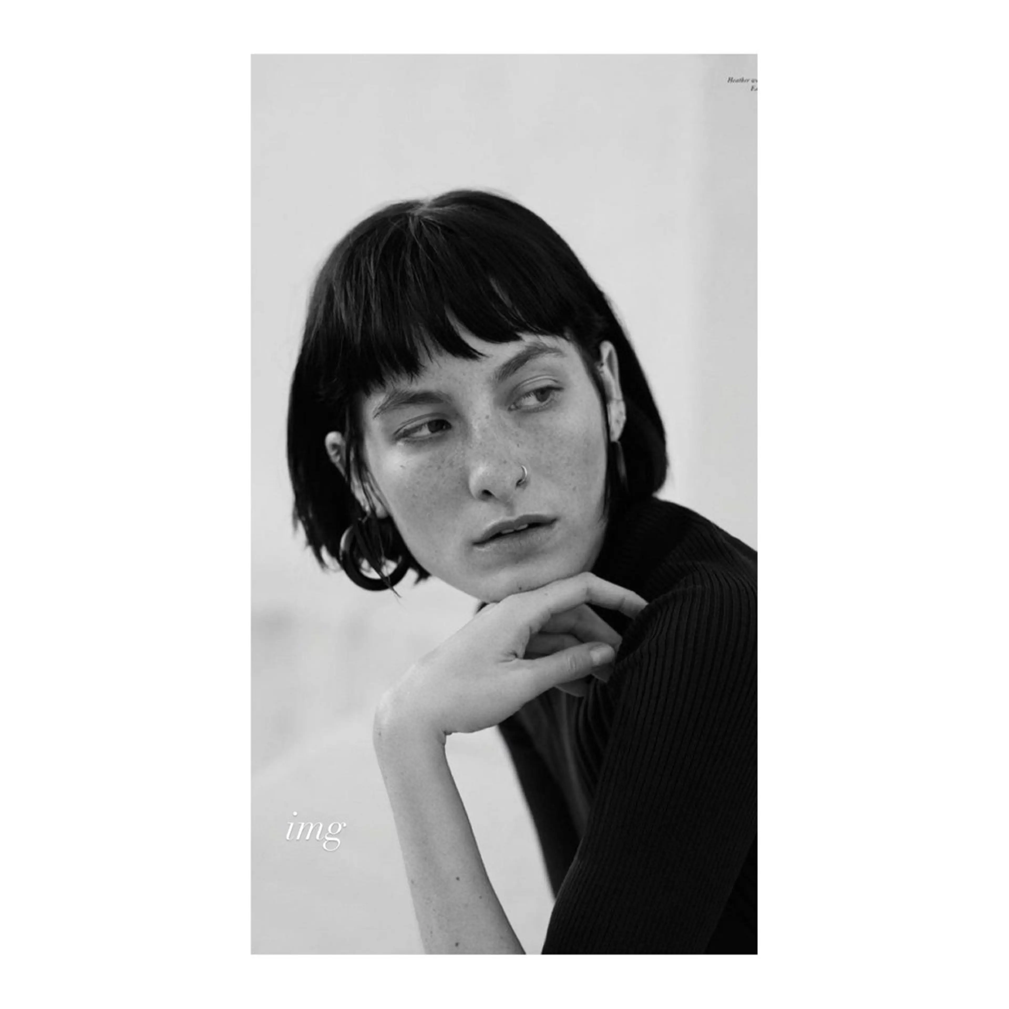 ショート THE DAY所属・AKI HASHIMOTOのヘアスタイル