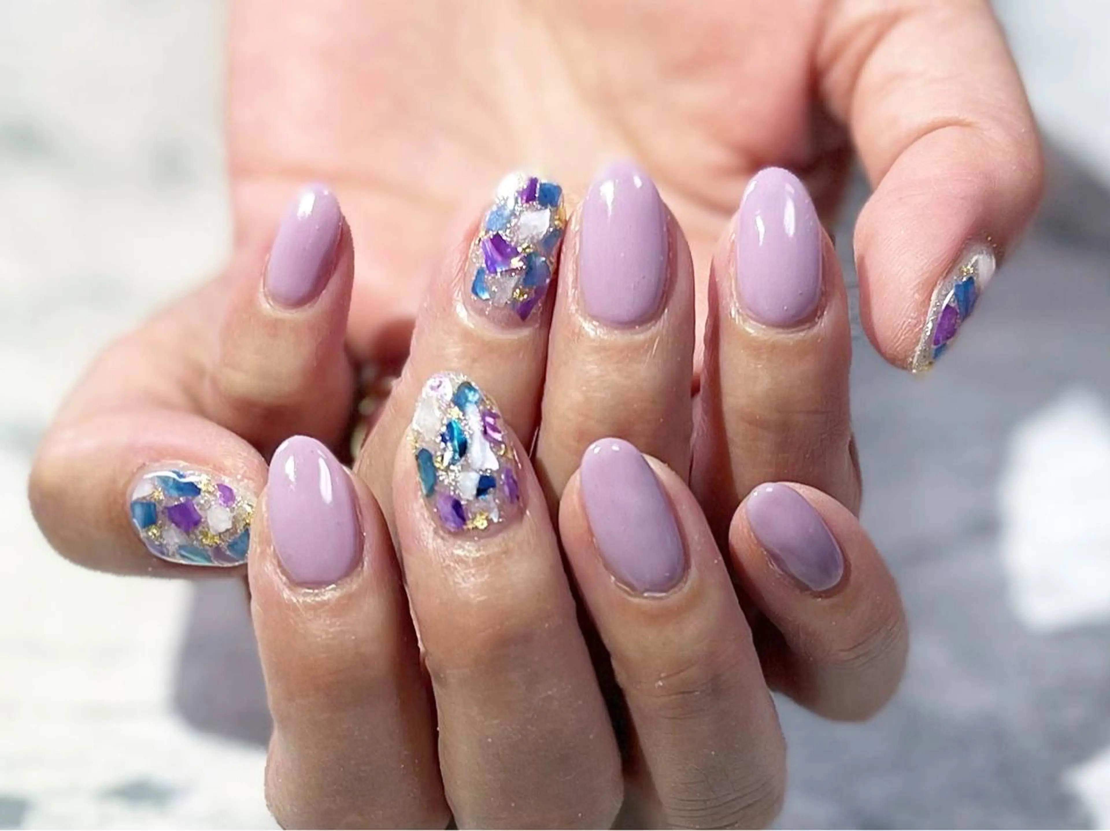 ネイル フットネイル ニュアンスネイル シンプルネイル 春ネイル 夏ネイル ハンドネイル ネイル フフラ所属・nail fufla ♡yamane♡のネイルデザイン