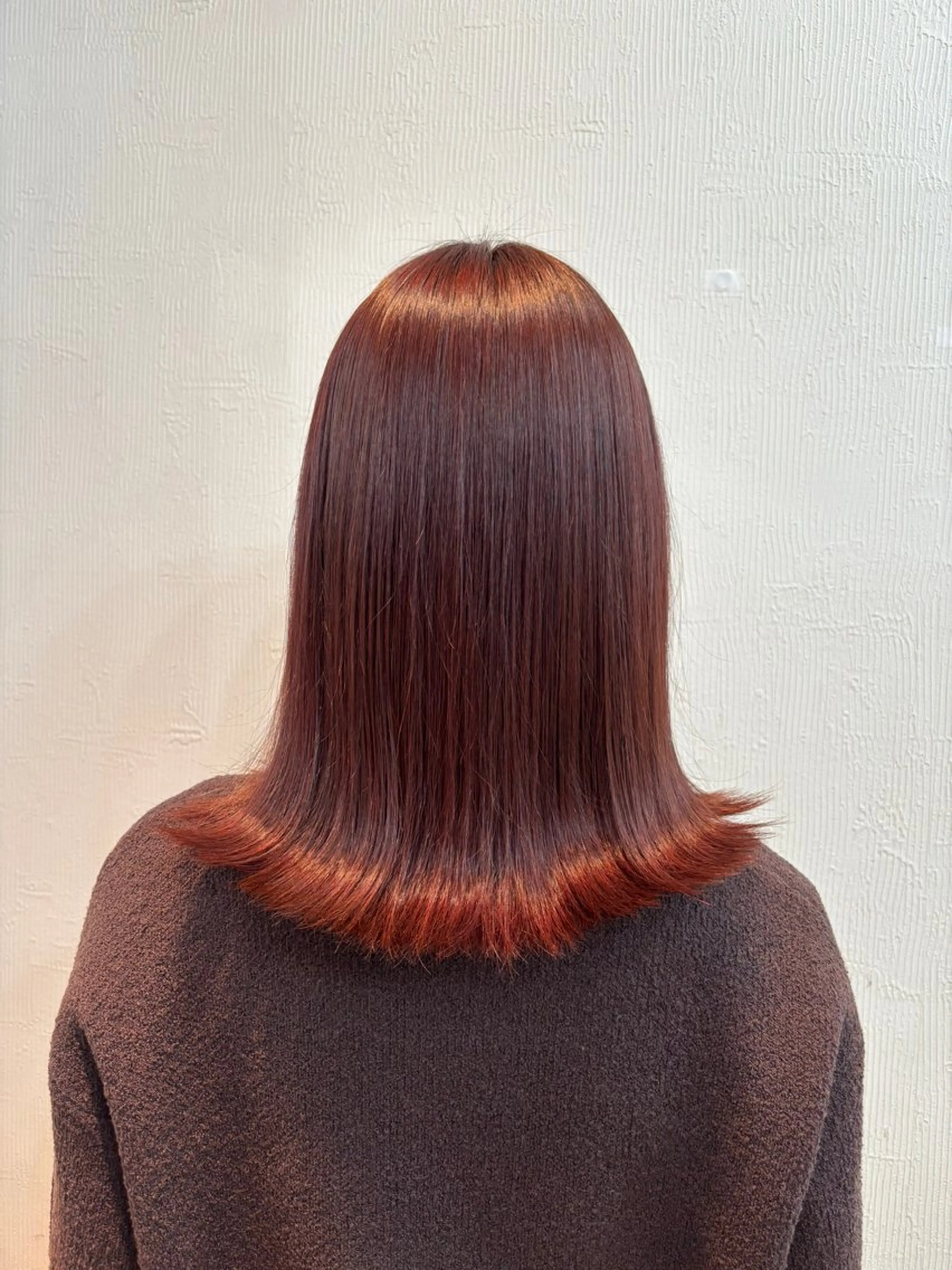 ミディアム 若月 七海のヘアスタイル