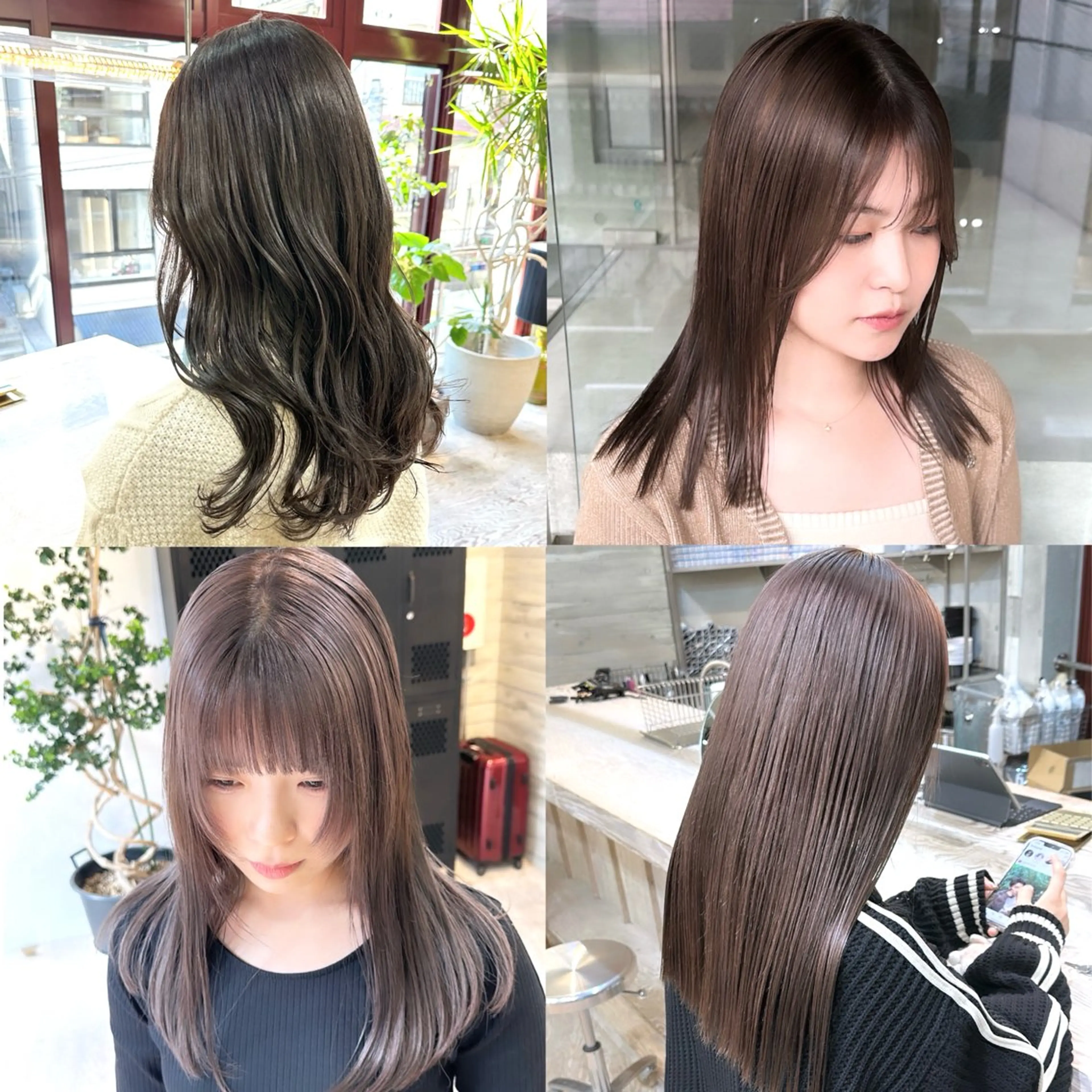 セミロング カラー 抜きっぱなしブロンド ササキカズマのヘアスタイル
