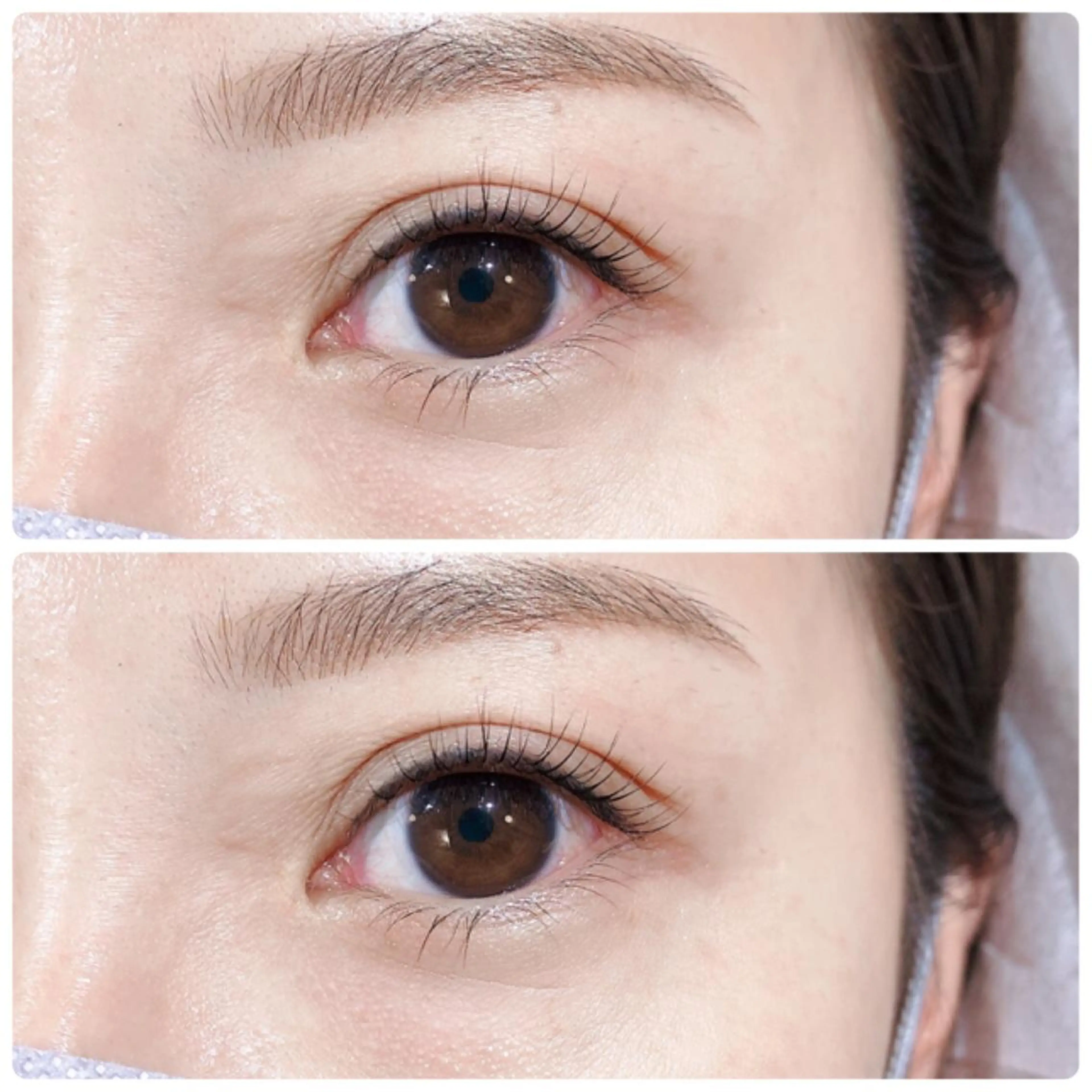 マツエク・マツパ 一重×まつ毛パーマ 渋谷 志保の眉毛・アイブロウイメージ