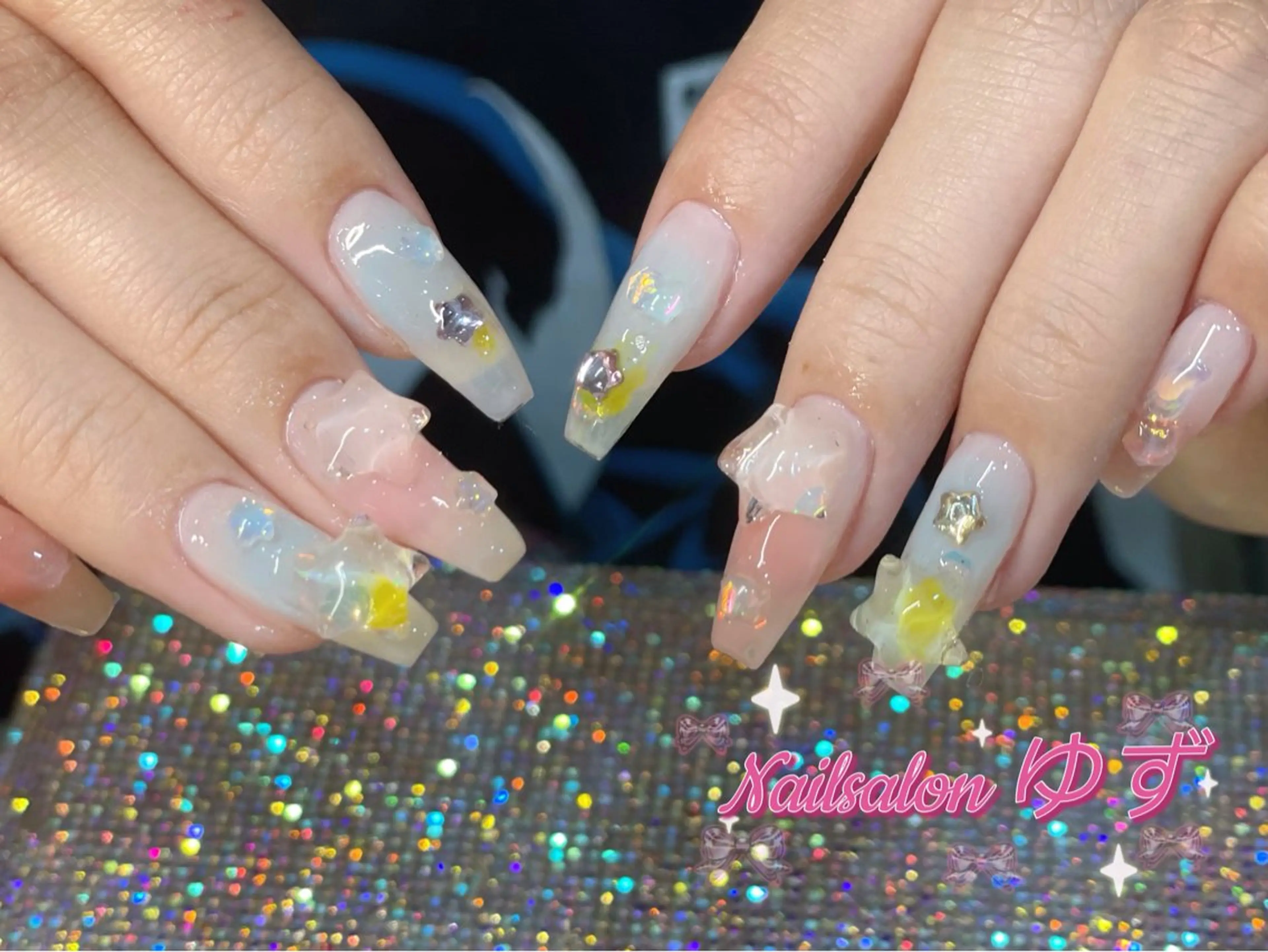 ネイル ジェルネイル 持ち込み ハンドネイル MAKI💚💚💚 秋葉原.のネイルデザイン