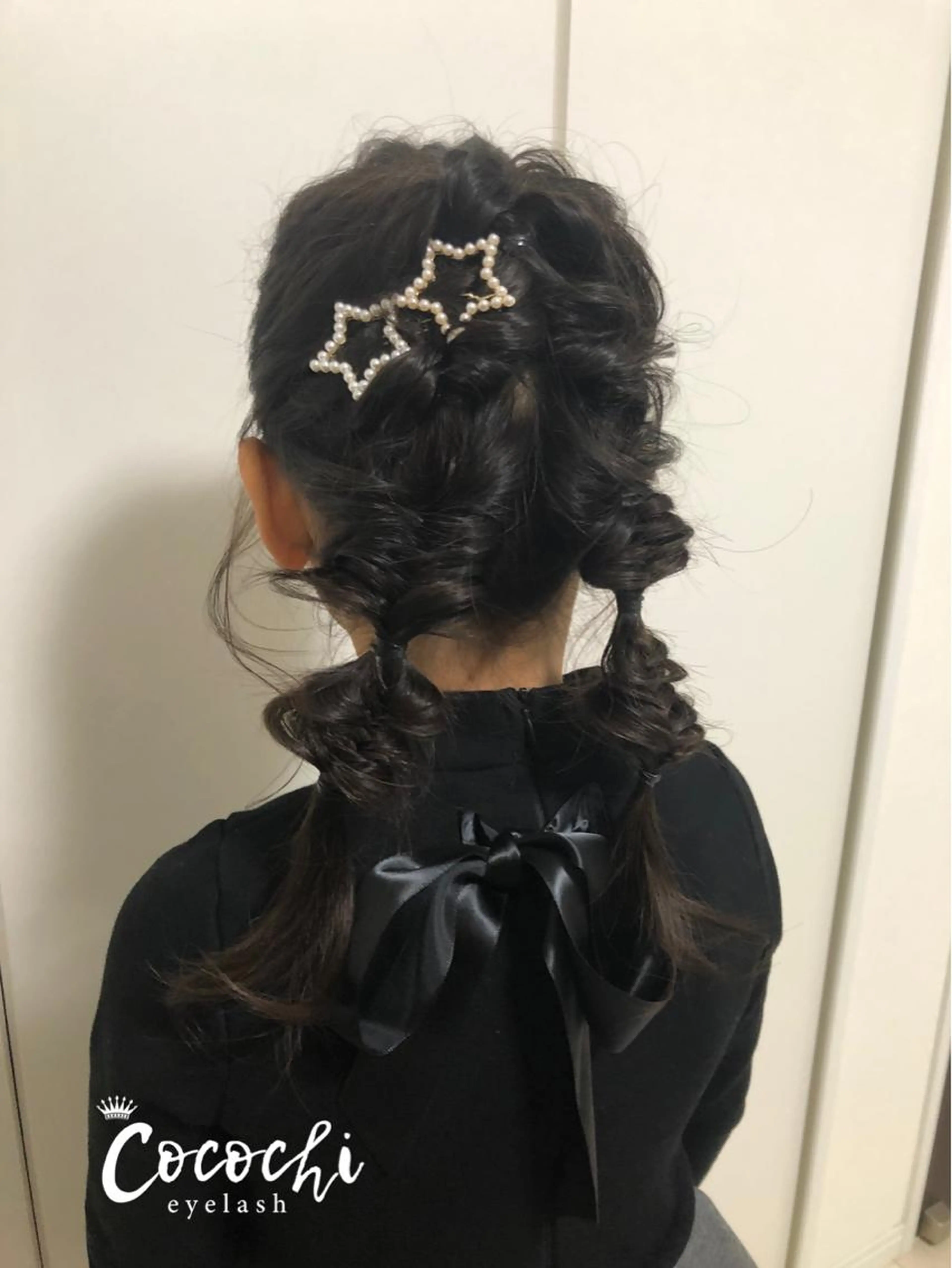 ヘアアレンジ　キッズ　小学生までの写真