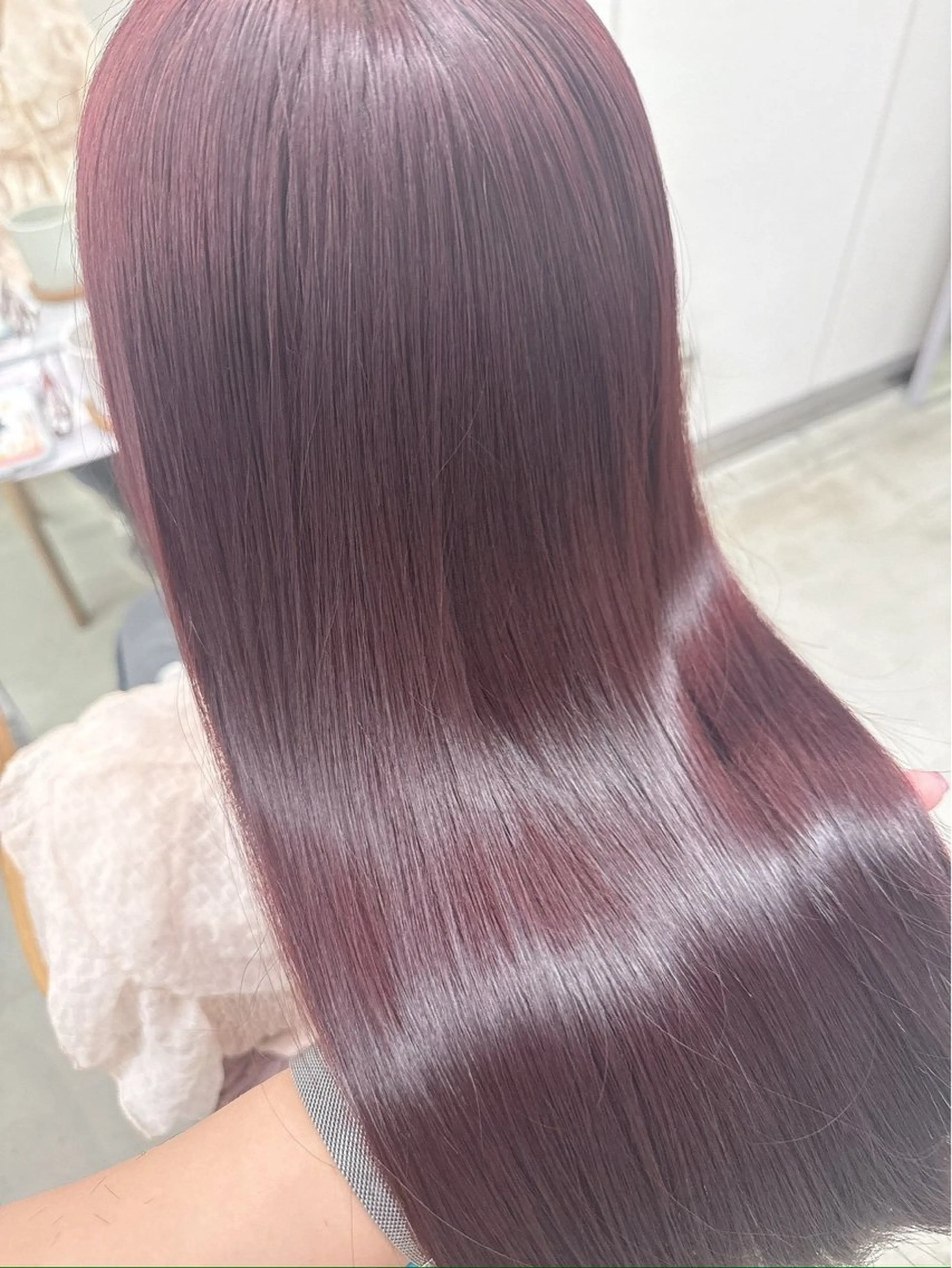 ロング カラー ヘアカラー 💐花屋併設💐 宮園　雛羽のヘアスタイル