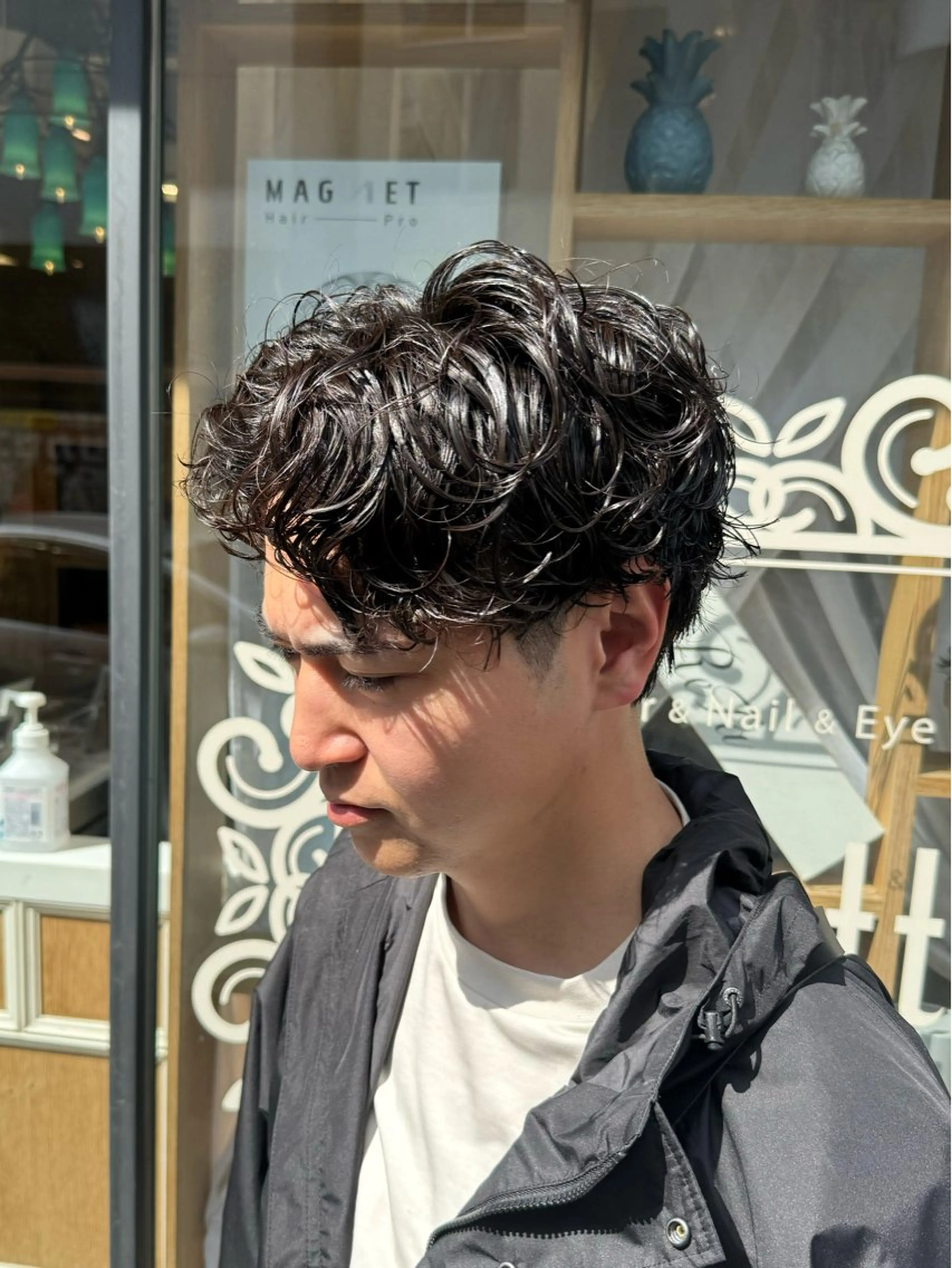 メンズ カット パーマ 大宮/メンズパーマ 関勇也のヘアスタイル