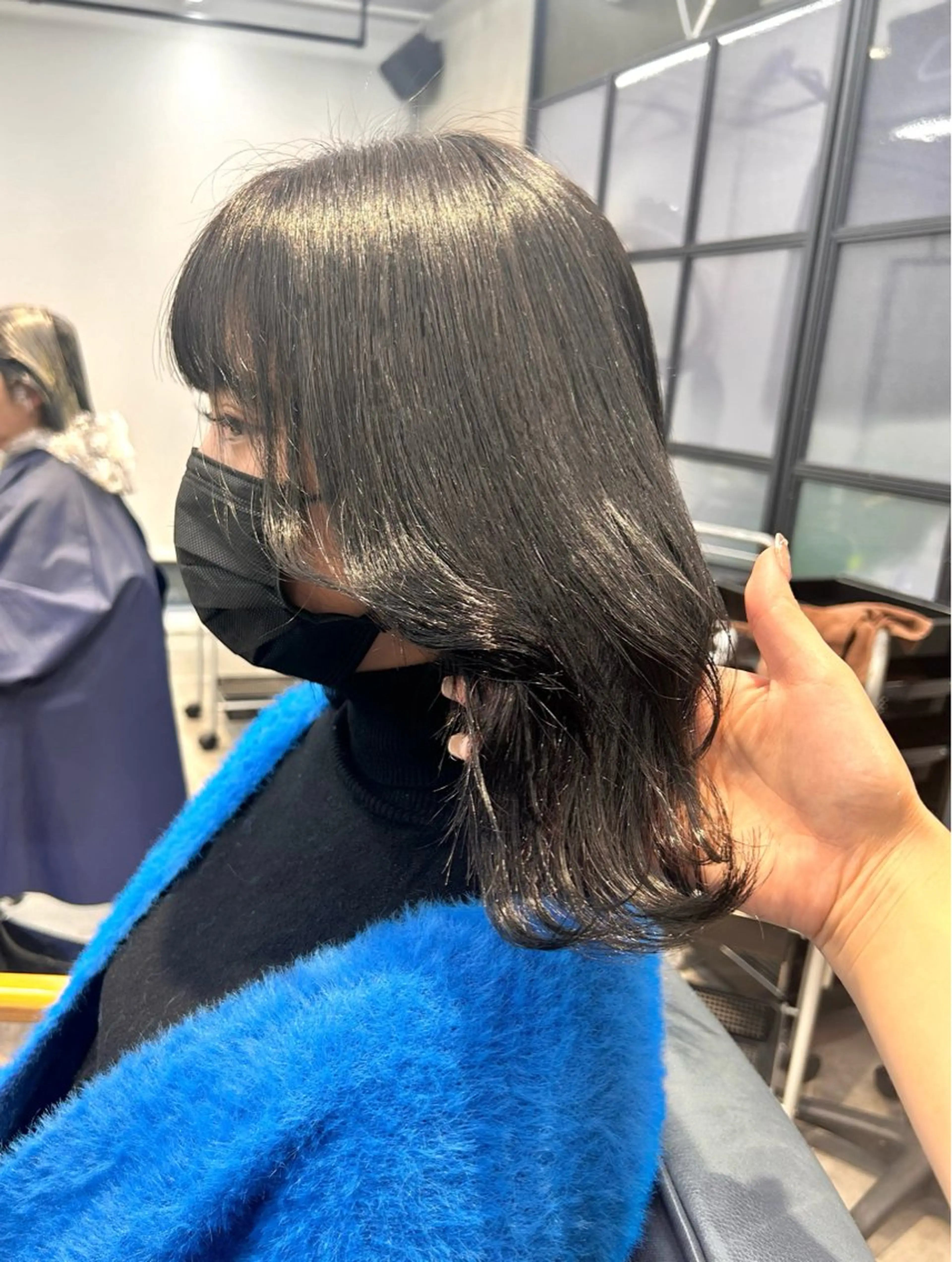 ミディアム カラー 韓国×髪質改善カラー 💎hinaのヘアスタイル