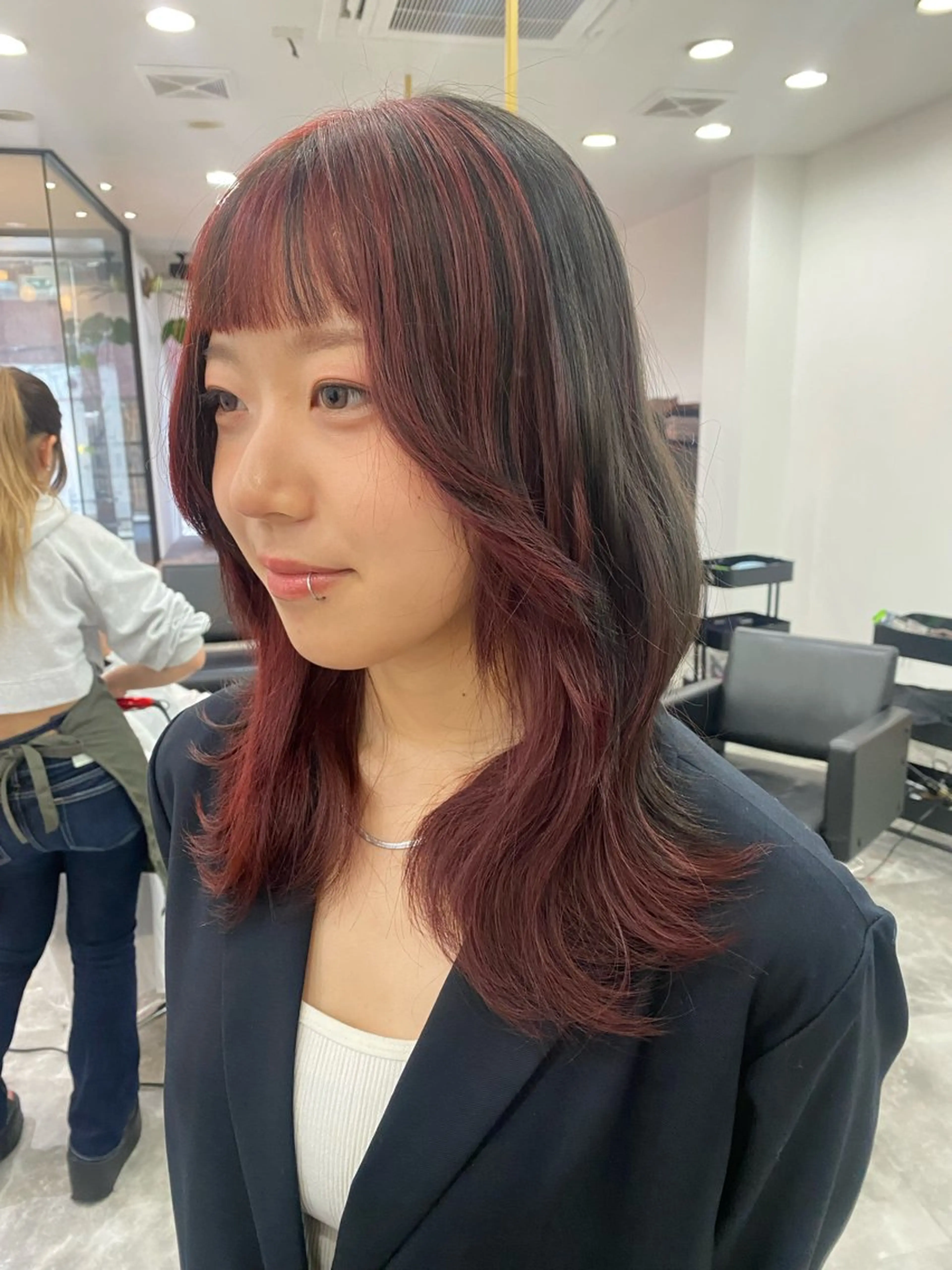 ミディアム ヘアカラー Belle   / kaede🍁のヘアスタイル