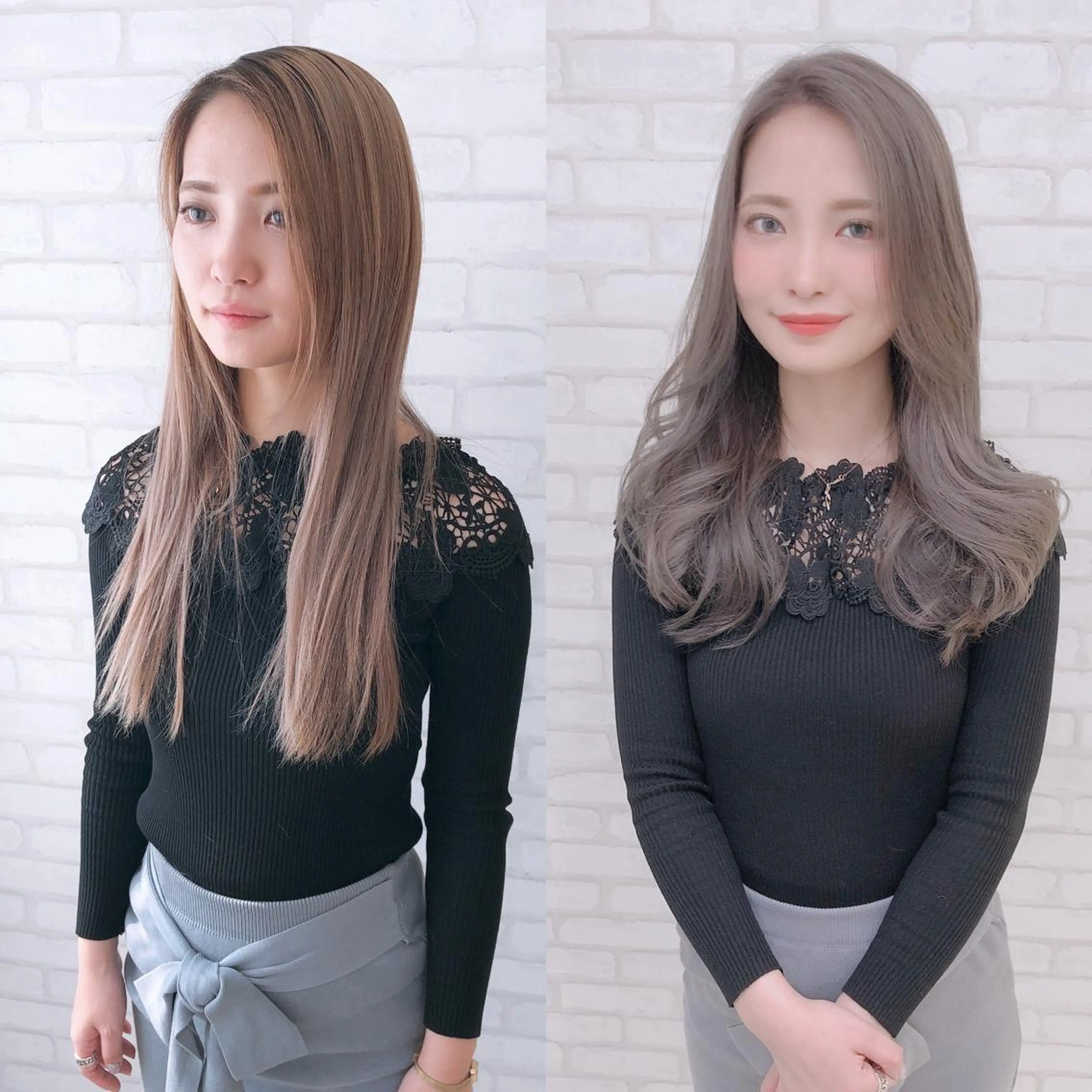 ドライカット＋ダブルカラー＋トリートメントの写真