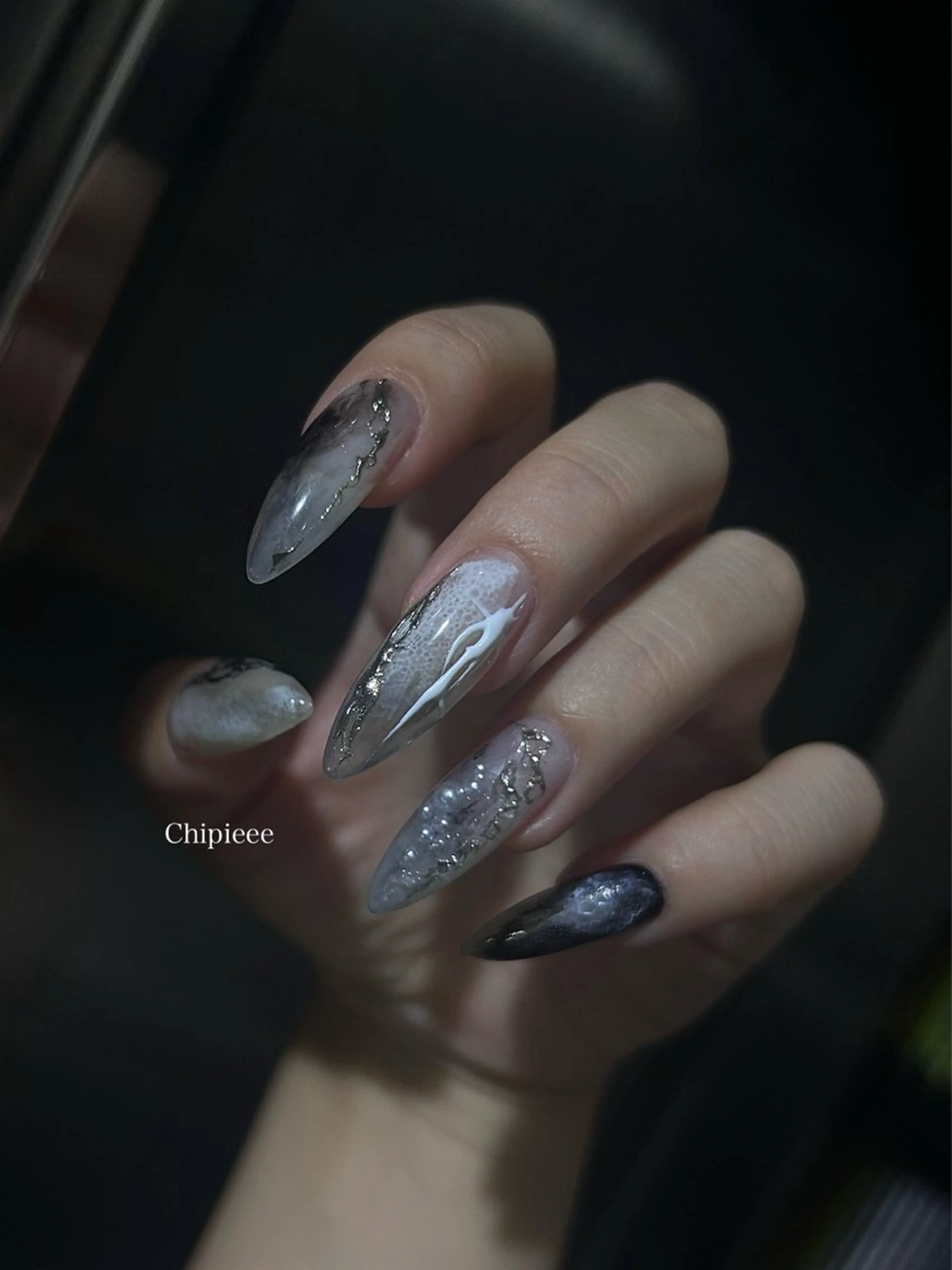 ネイル ニュアンスネイル ハンドネイル Chipieee manamiのネイルデザイン