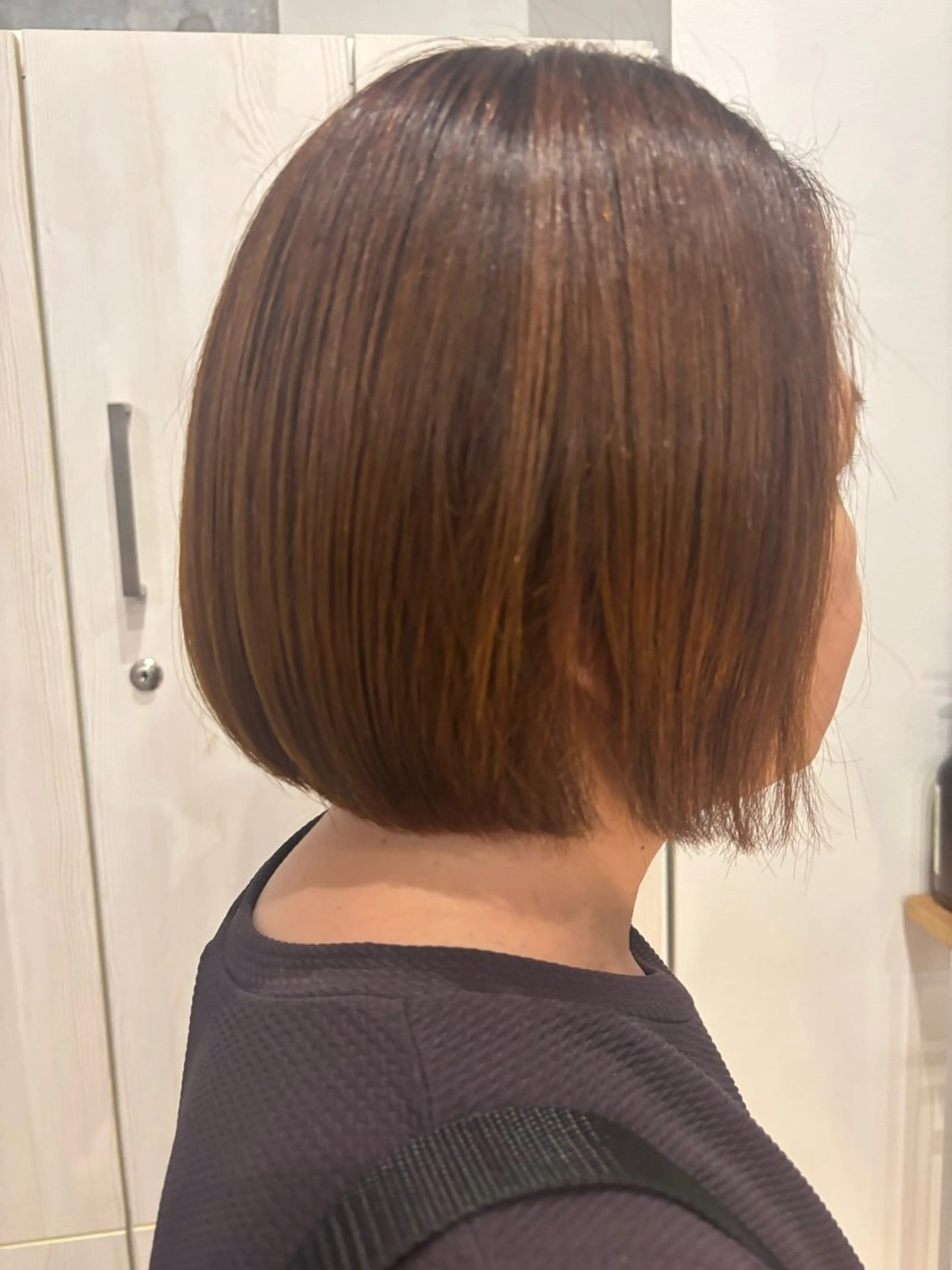 ショート ボブ imi所属・たなき ゆうかのヘアスタイル