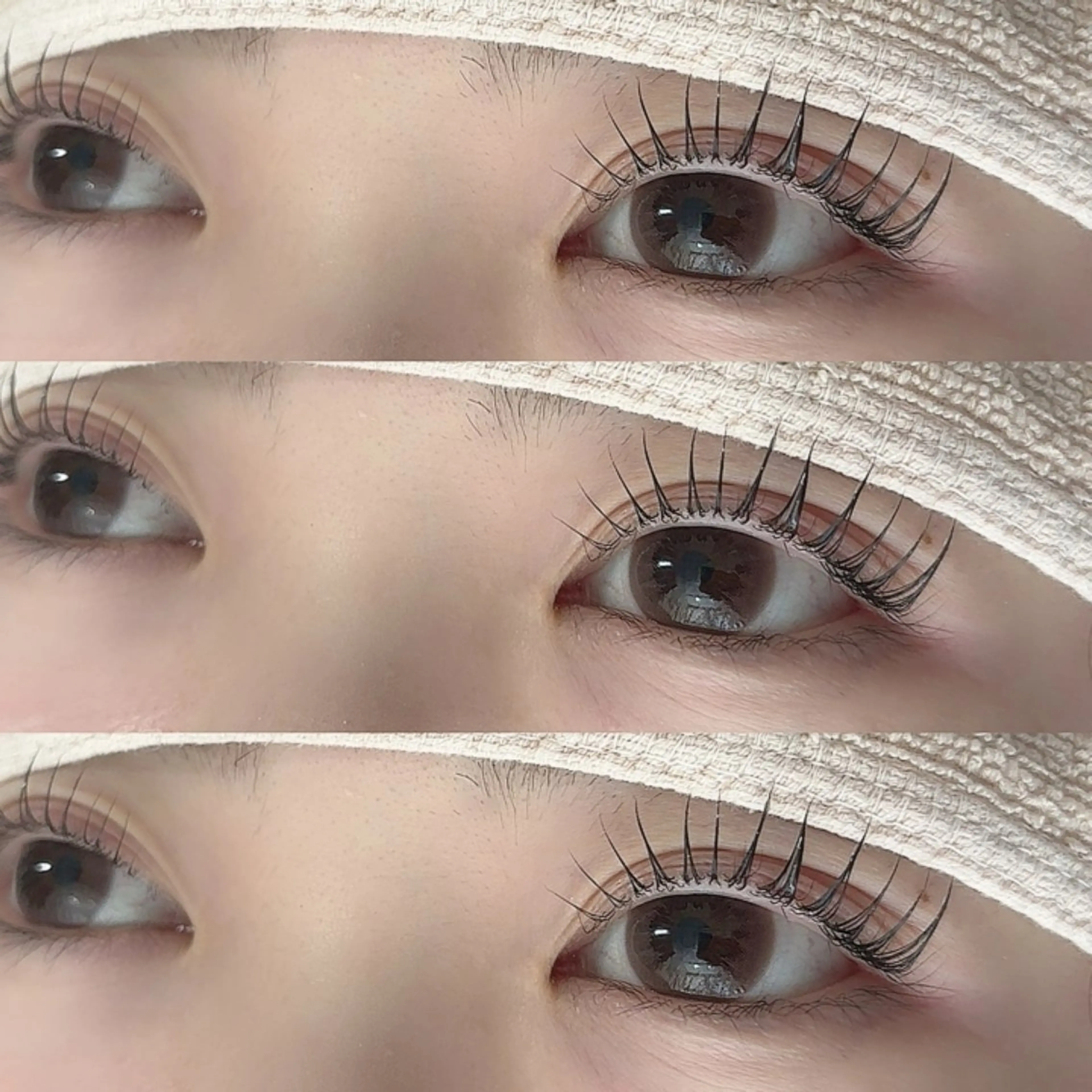 マツエク・マツパ マツパ Zina / Runa🩶のマツエク・マツパデザイン