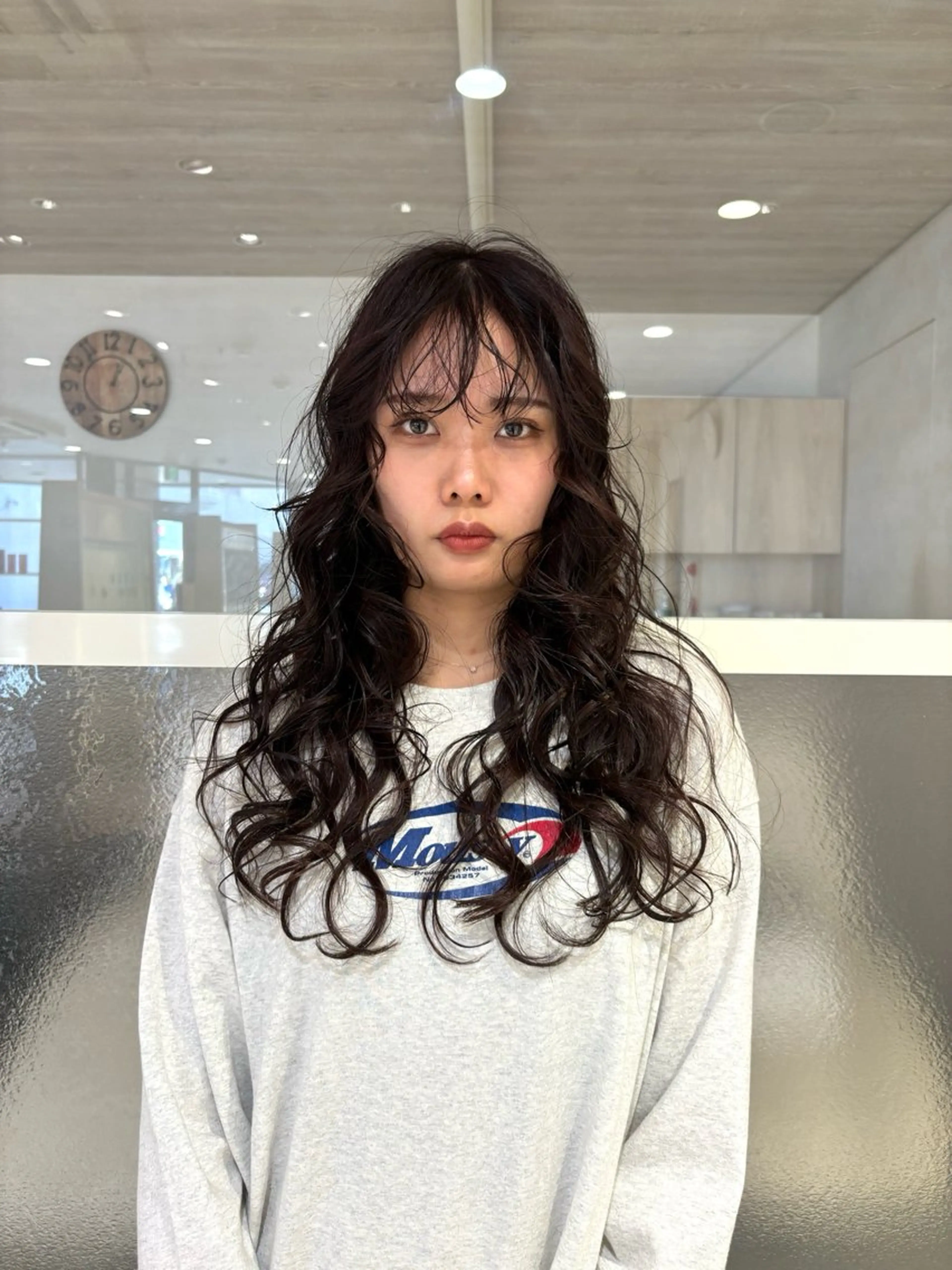 ロング カット ヘアカラー パーマ izumi/ ボブ/パーマのヘアスタイル