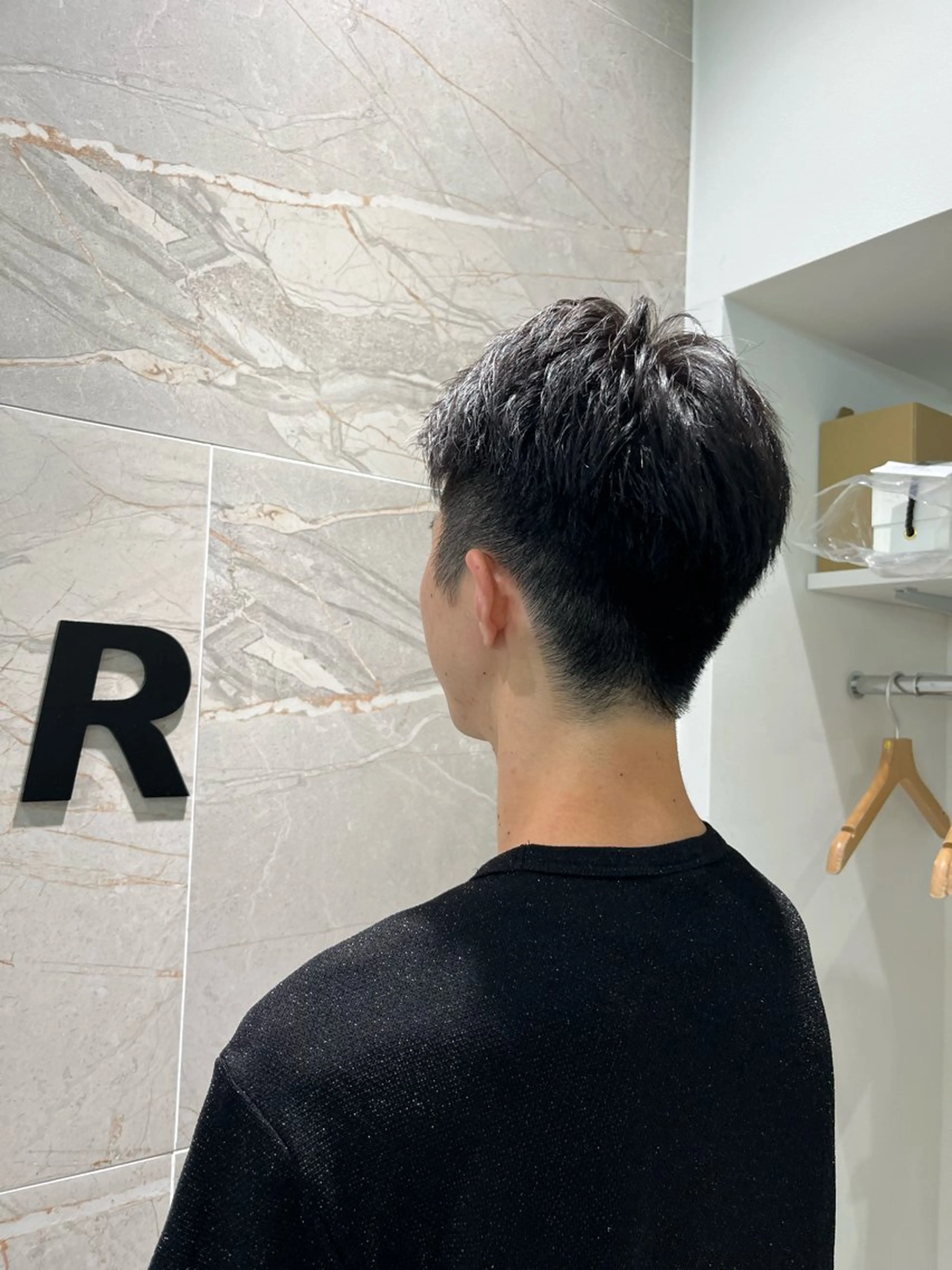 ショート メンズ カット メンズパーマモデル ／浅野未来🌼.*のヘアスタイル