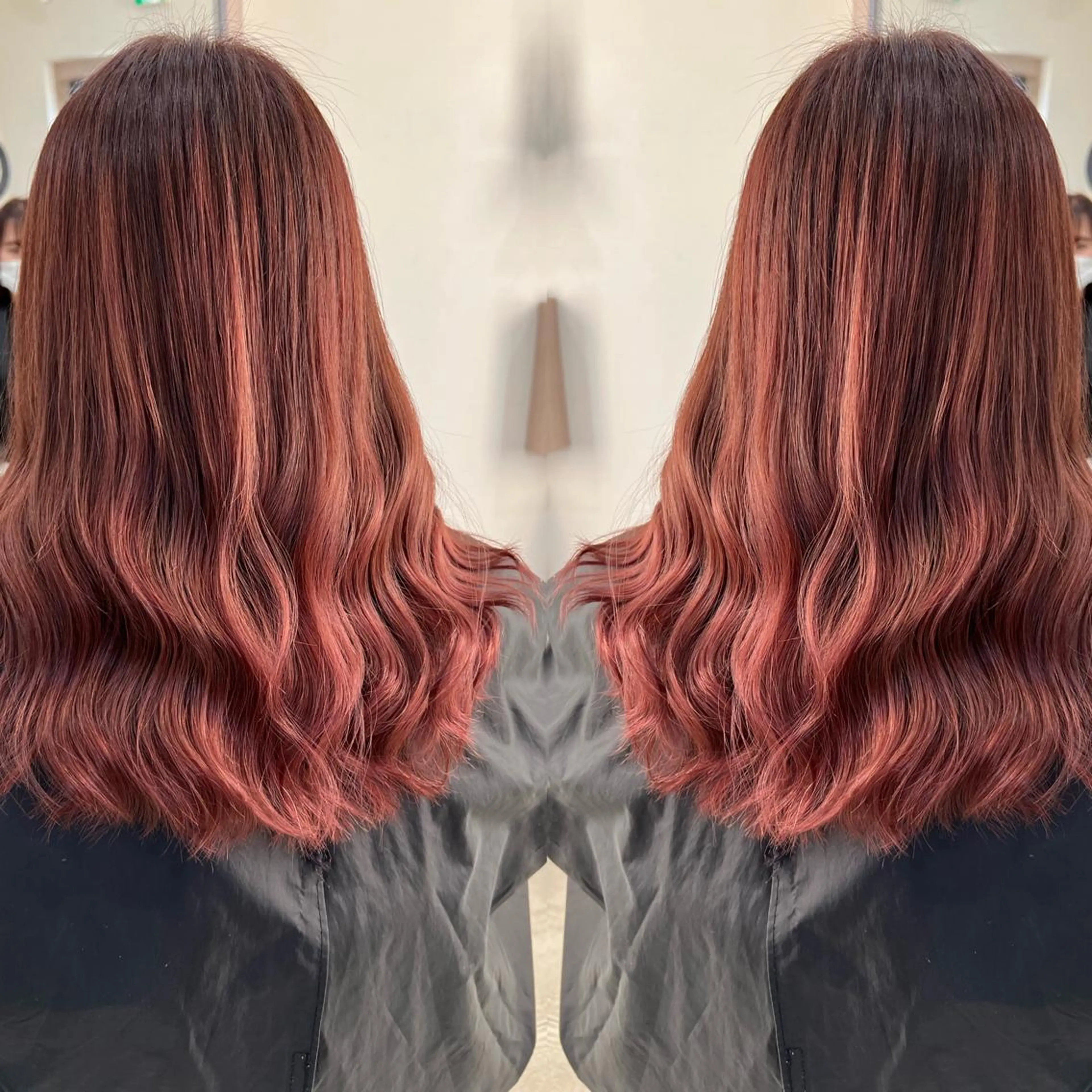 ロング カラー ヘアカラー トリートメント KR2S  古市店所属・KR2S× 亜以加のヘアスタイル