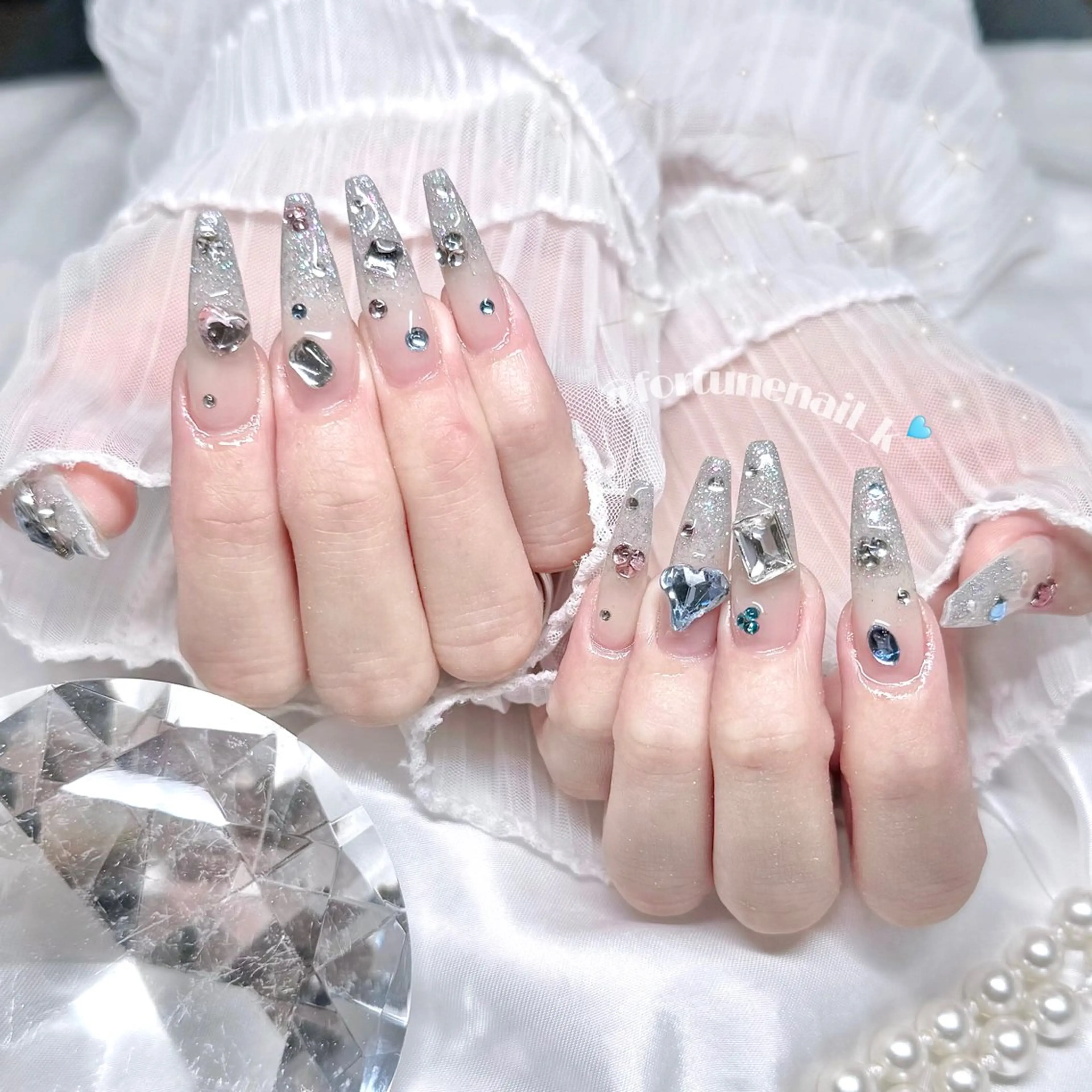 ネイル ハンドネイル 🤍kanane 🤍2/25空✩.*のネイルデザイン