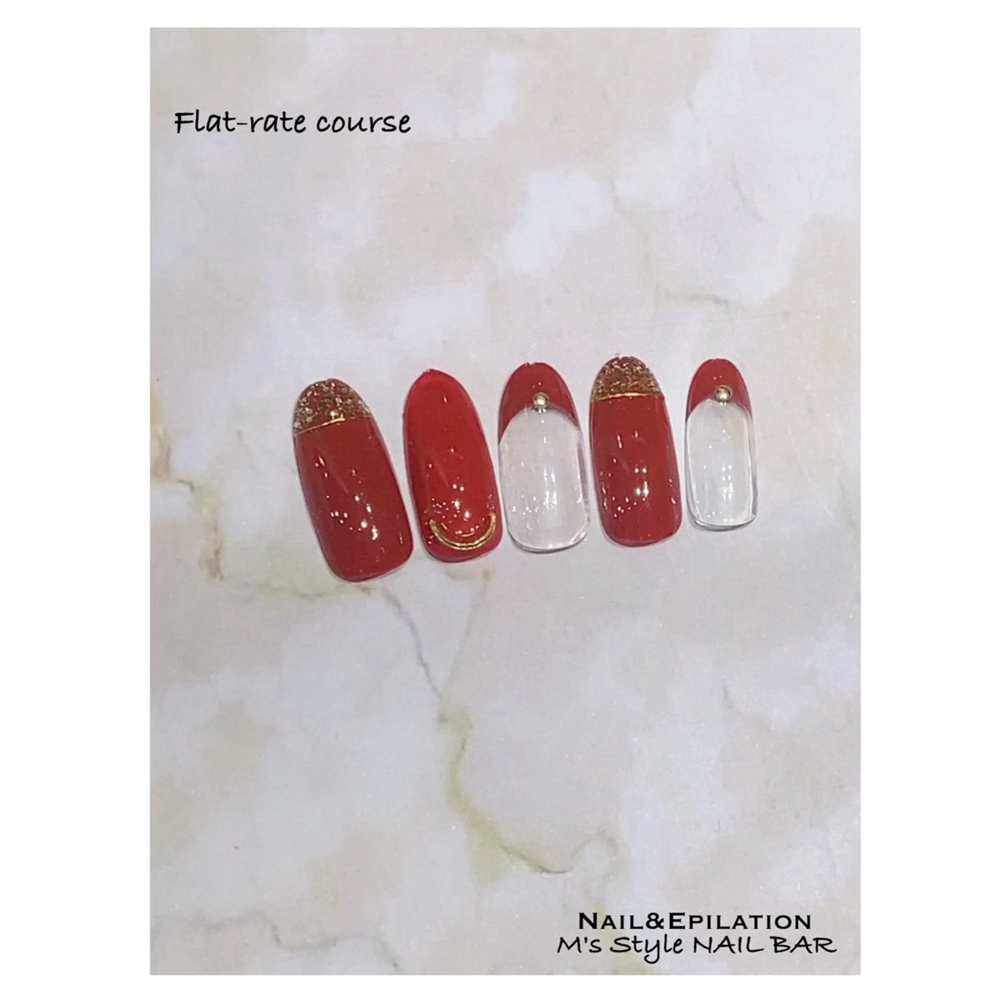 ネイル 成人式 フットネイル フレンチネイル ジェルネイル 韓国ネイル ハンドネイル M's Style NAIL BARのエステ・リラクイメージ