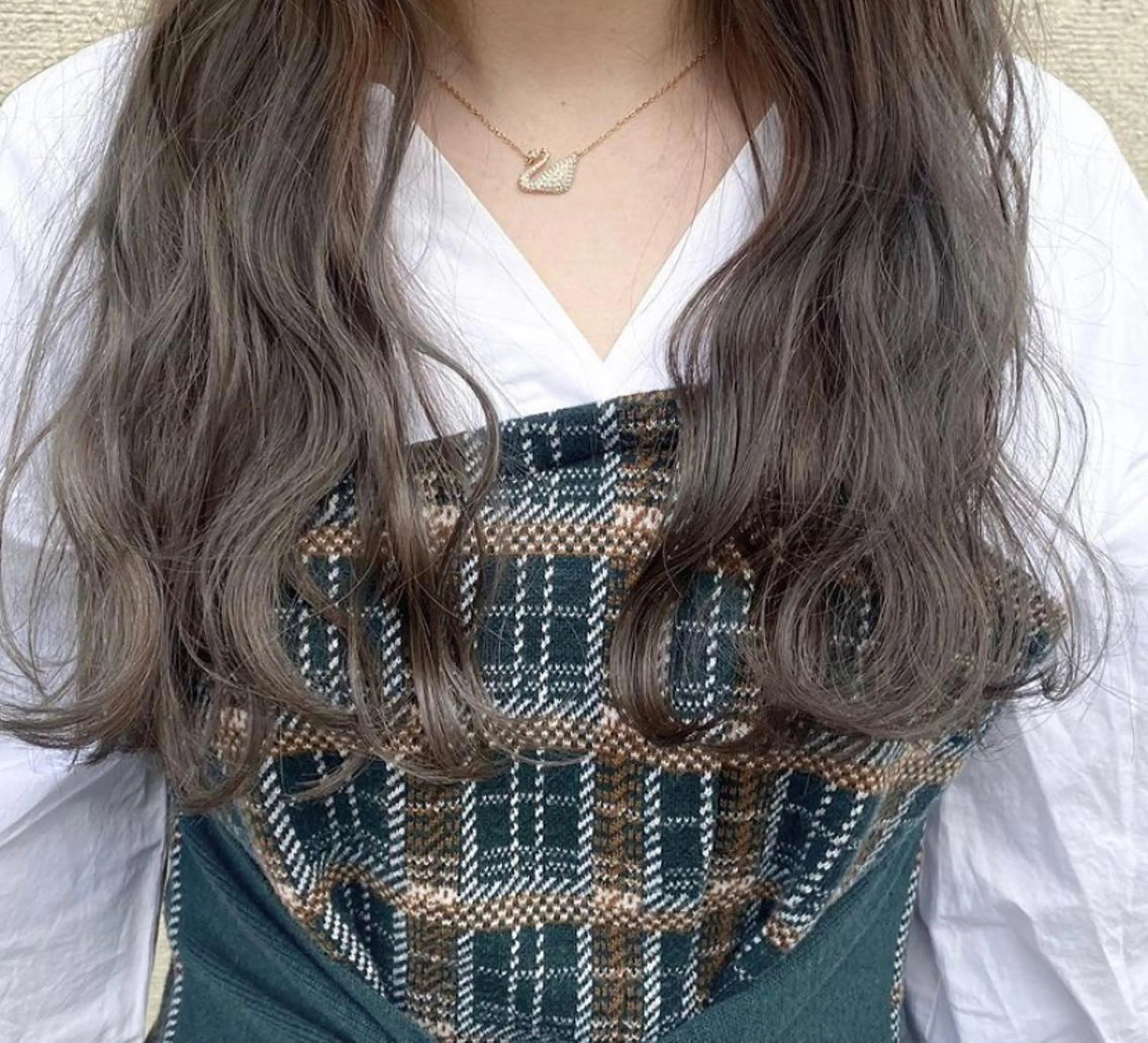 ロング LAME所属・RU NAのヘアスタイル