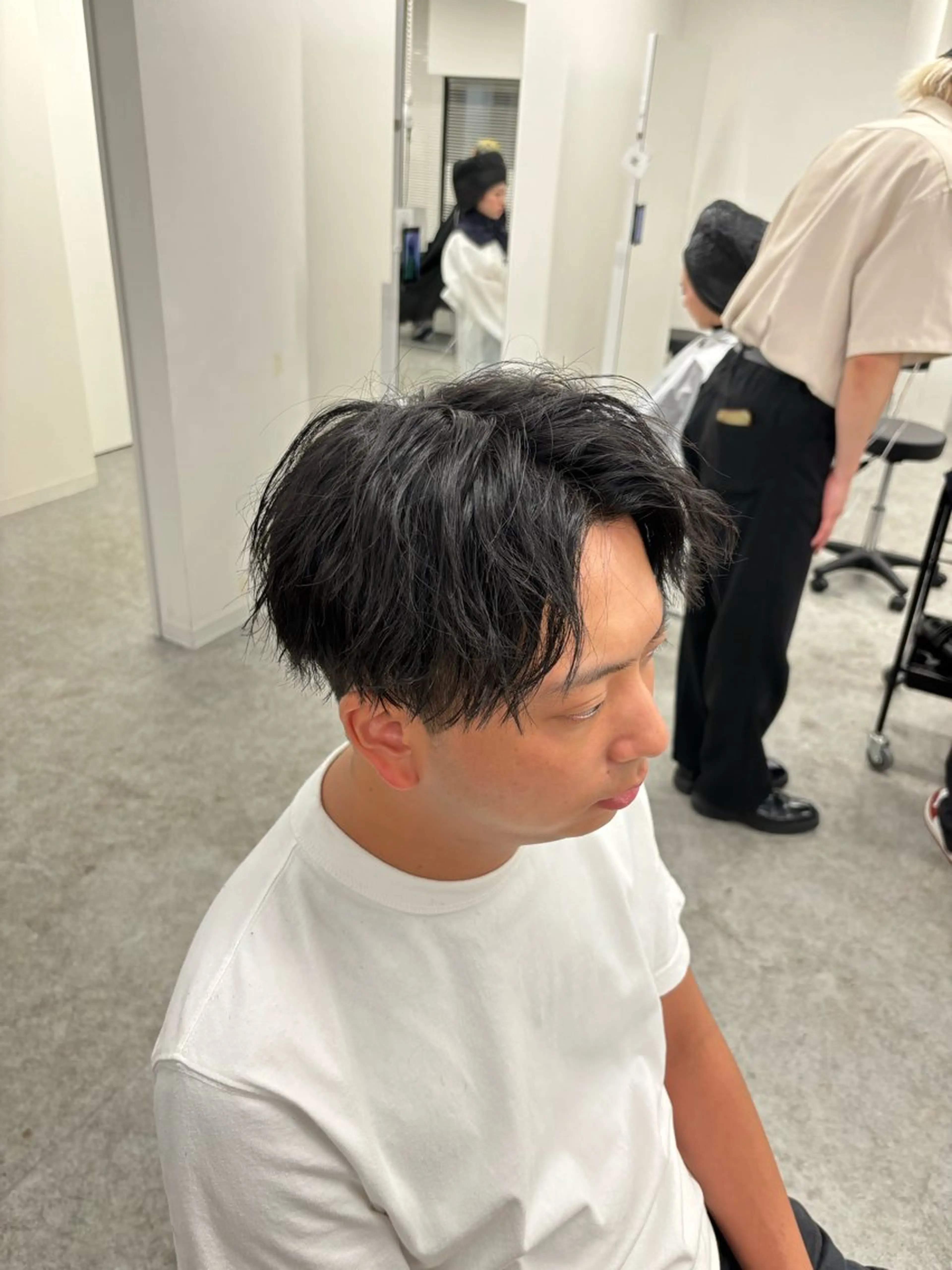 ショート メンズ カット ヘッドスパ ヘアセット 🫧韓国風透明感 ヘア🫧towaのヘアスタイル