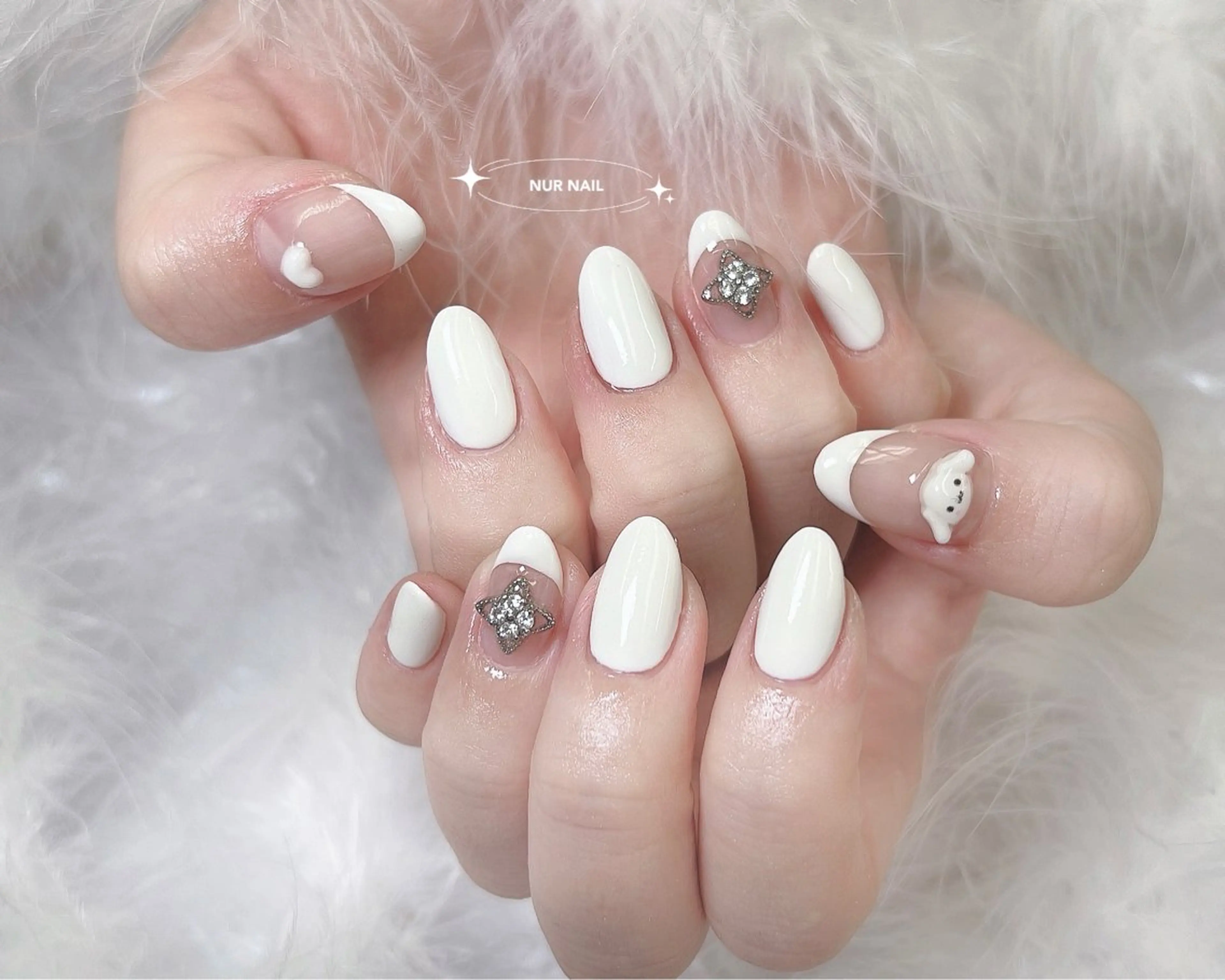 ネイル ハンドネイル ハンドケア RINA 🤍のネイルデザイン