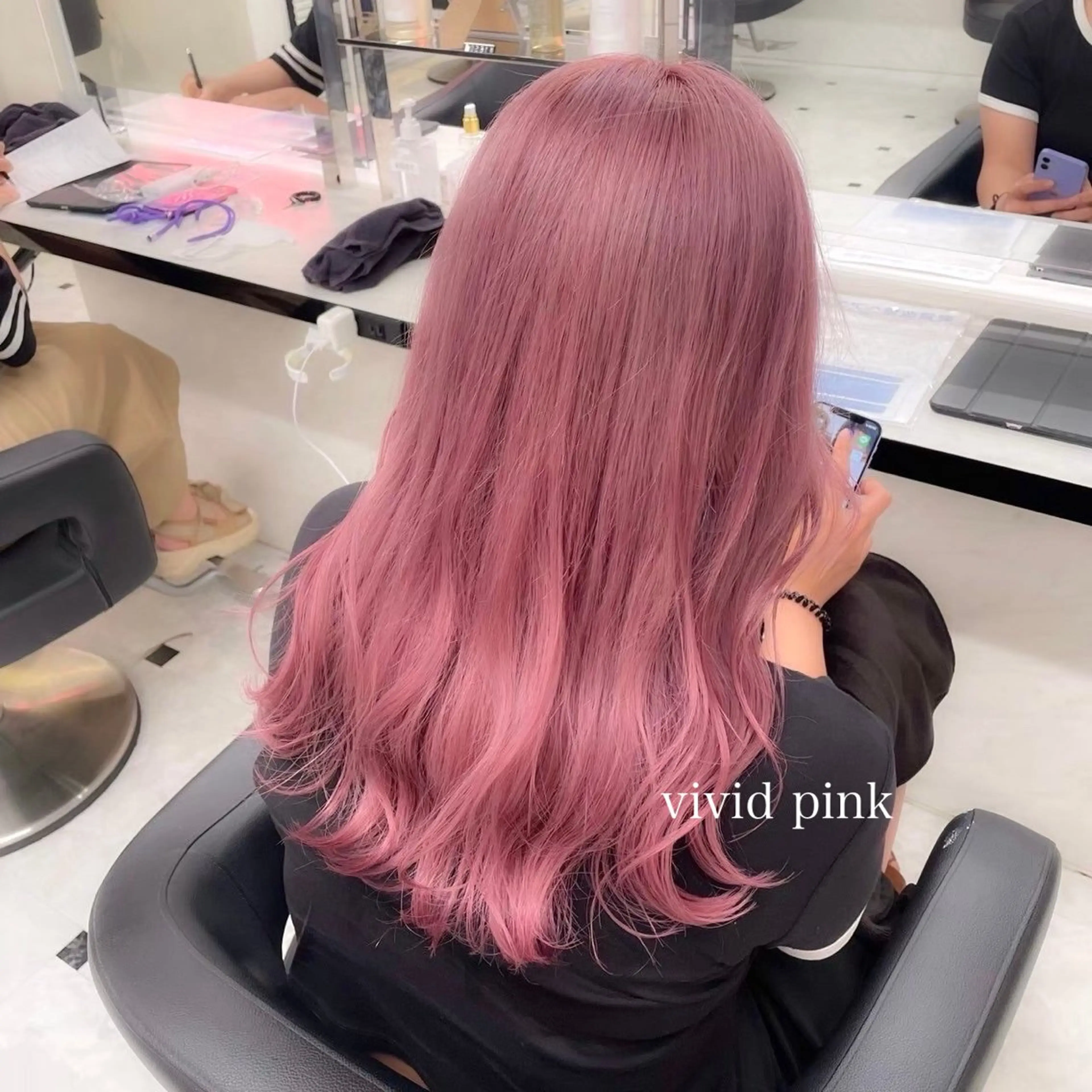 セミロング カラー 💗透明感モテヘア 💗SAYA💗のヘアスタイル