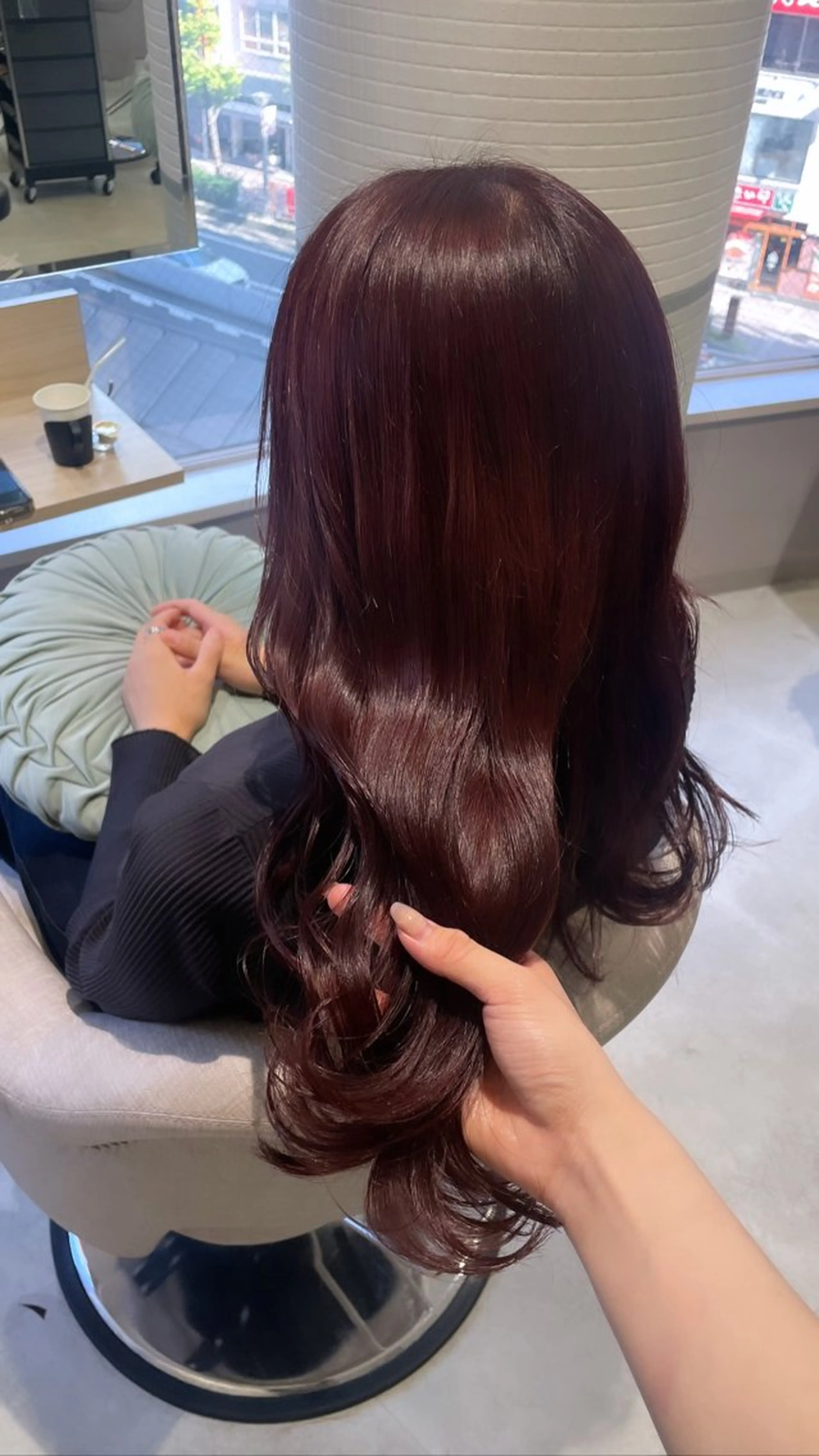 セミロング カラー カット ヘアカラー ayano / 透明感・くすみカラーのヘアスタイル