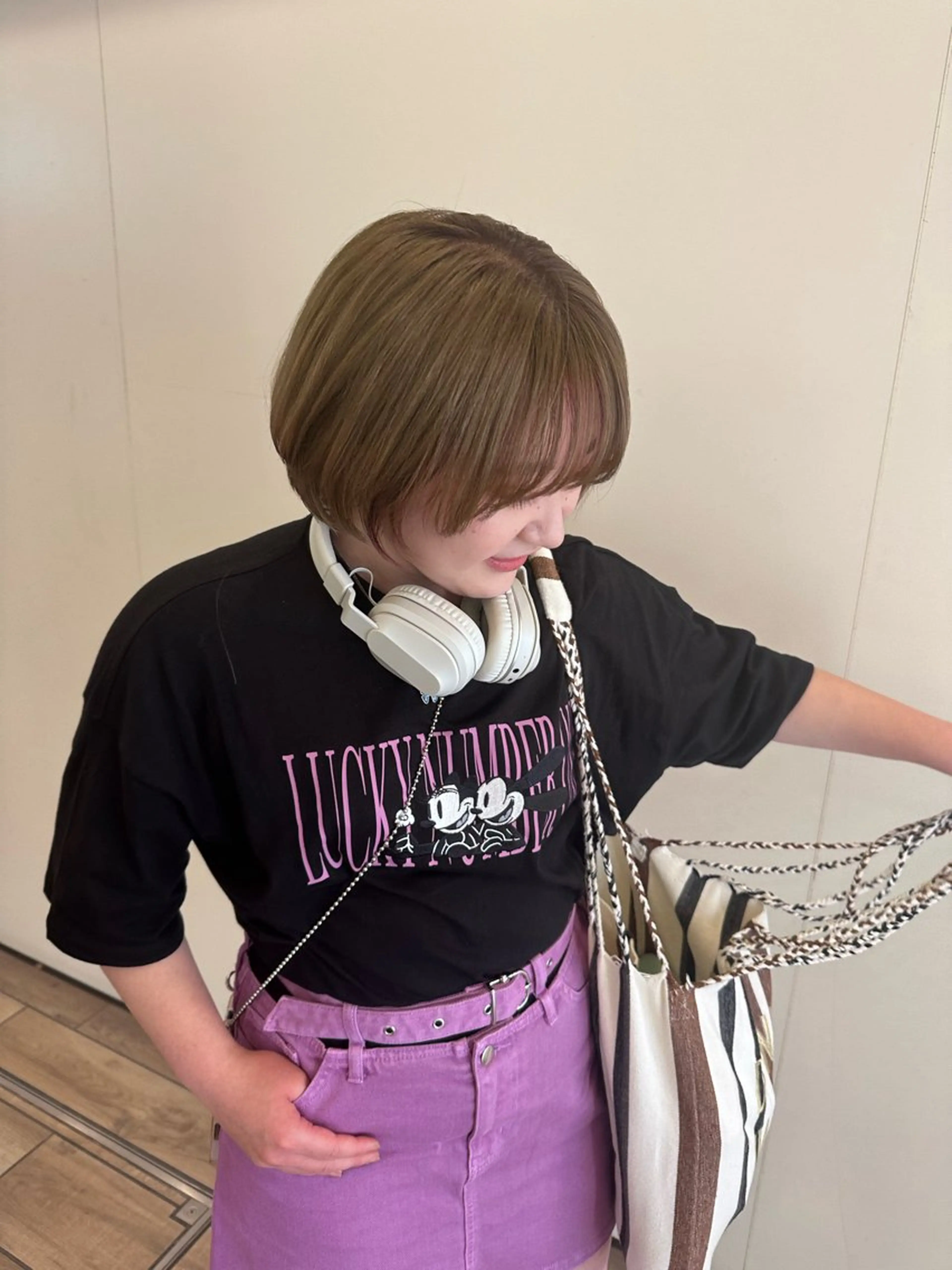 ショート カラー メンズ特化/ パーマChihoのヘアスタイル