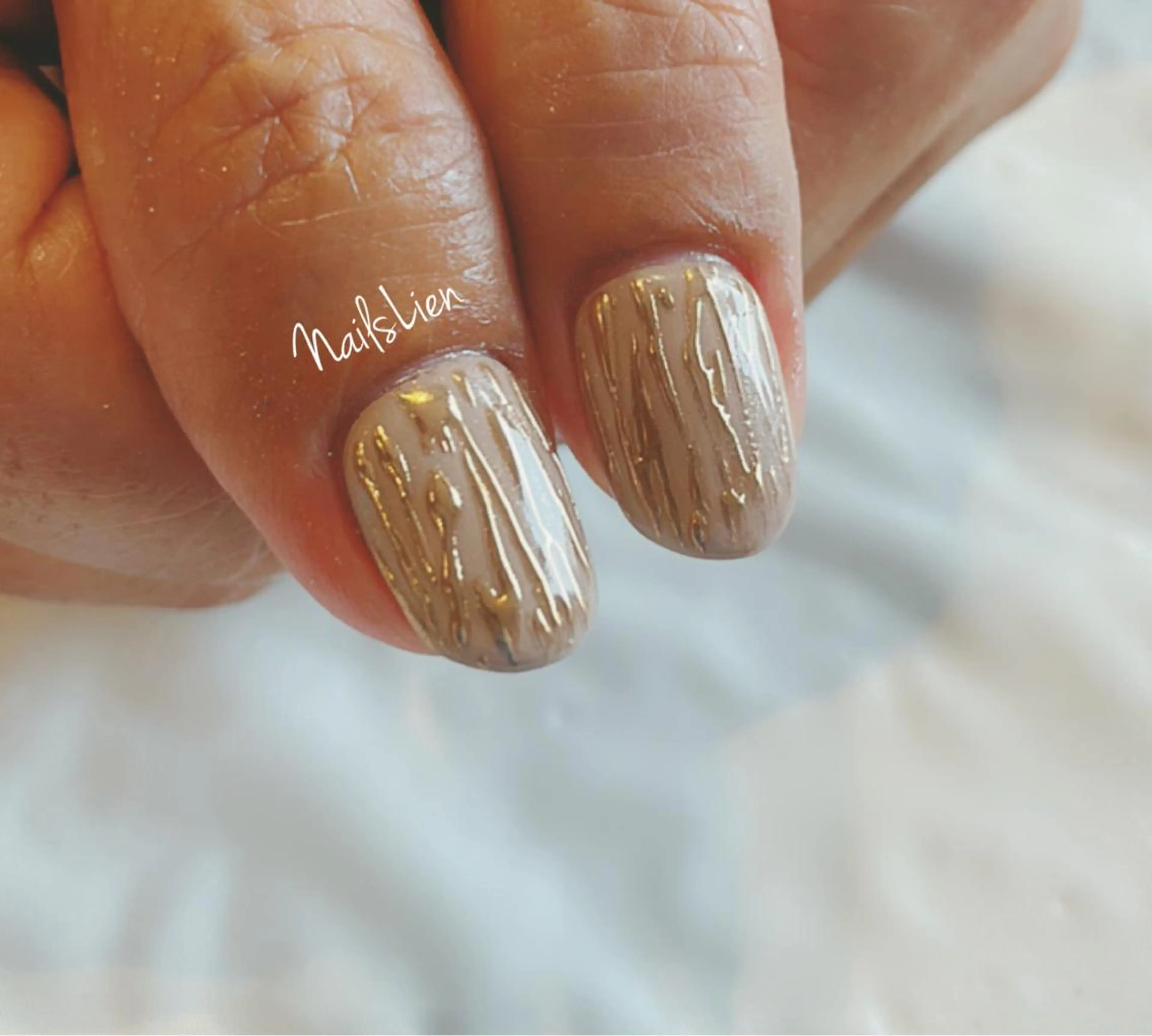 ネイル ラメ(グリッター) マグネットネイル ミラーネイル ニュアンスネイル 夏ネイル studio e n / RiNのネイルデザイン