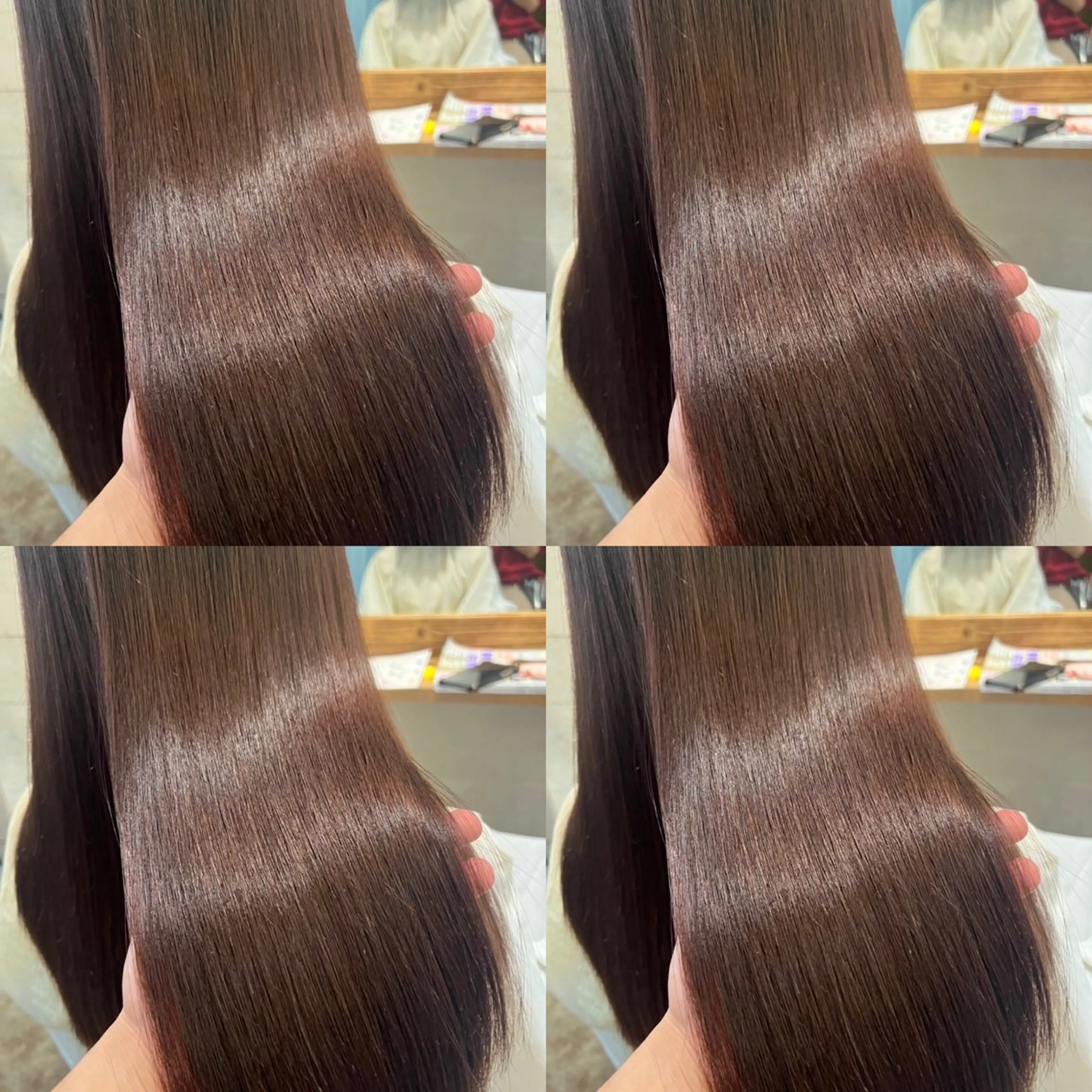 ロング カラー ヘアカラー トリートメント 店長✨️韓国ヘア✖️ 髪質改善カラー／純大のヘアスタイル