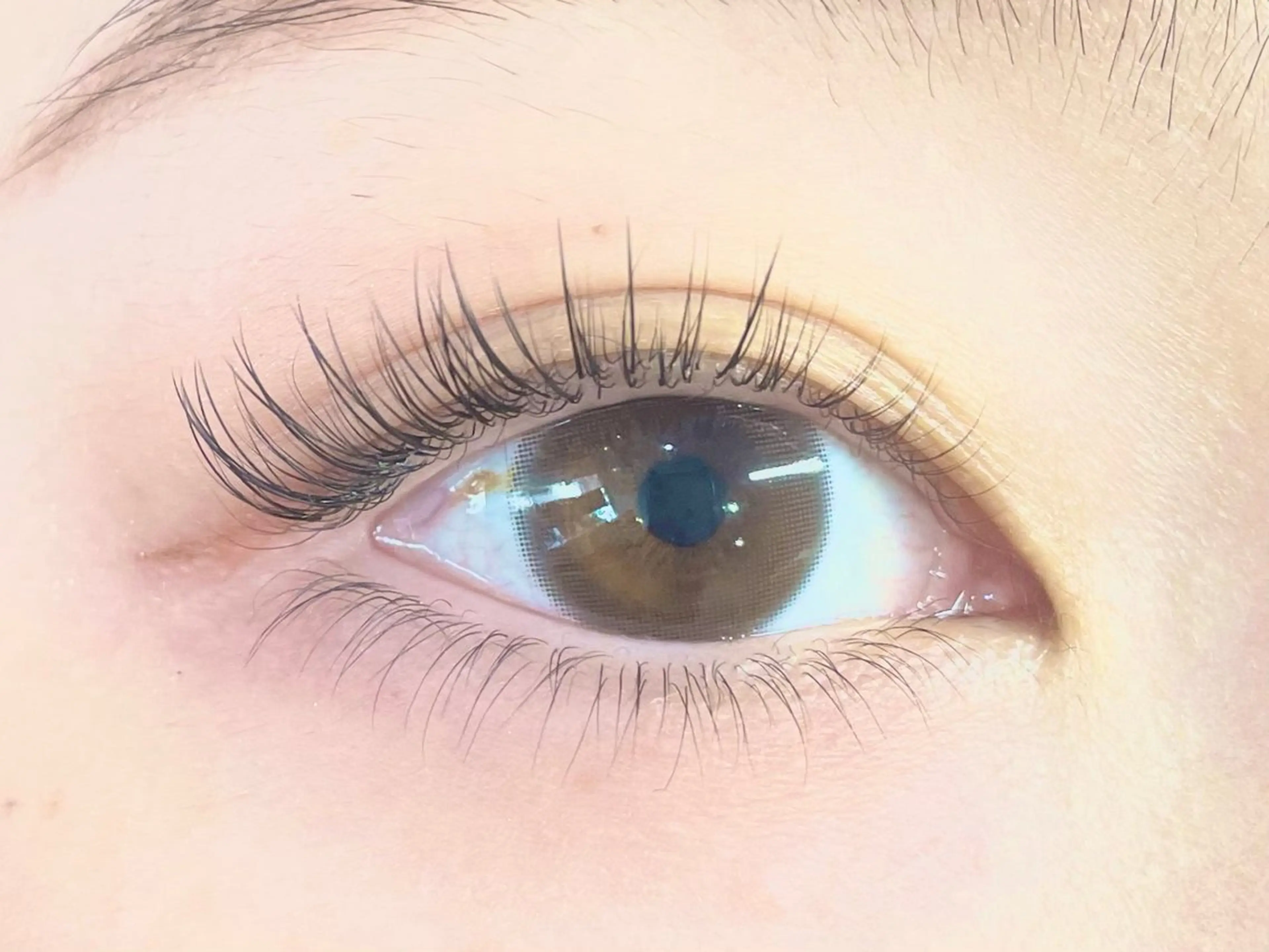 マツエク・マツパ フラットラッシュ まつげパーマ 下まつげエクステ 一重×まつ毛パーマ マツエク 中村彩香 (エフドゥ)のマツエク・マツパデザイン