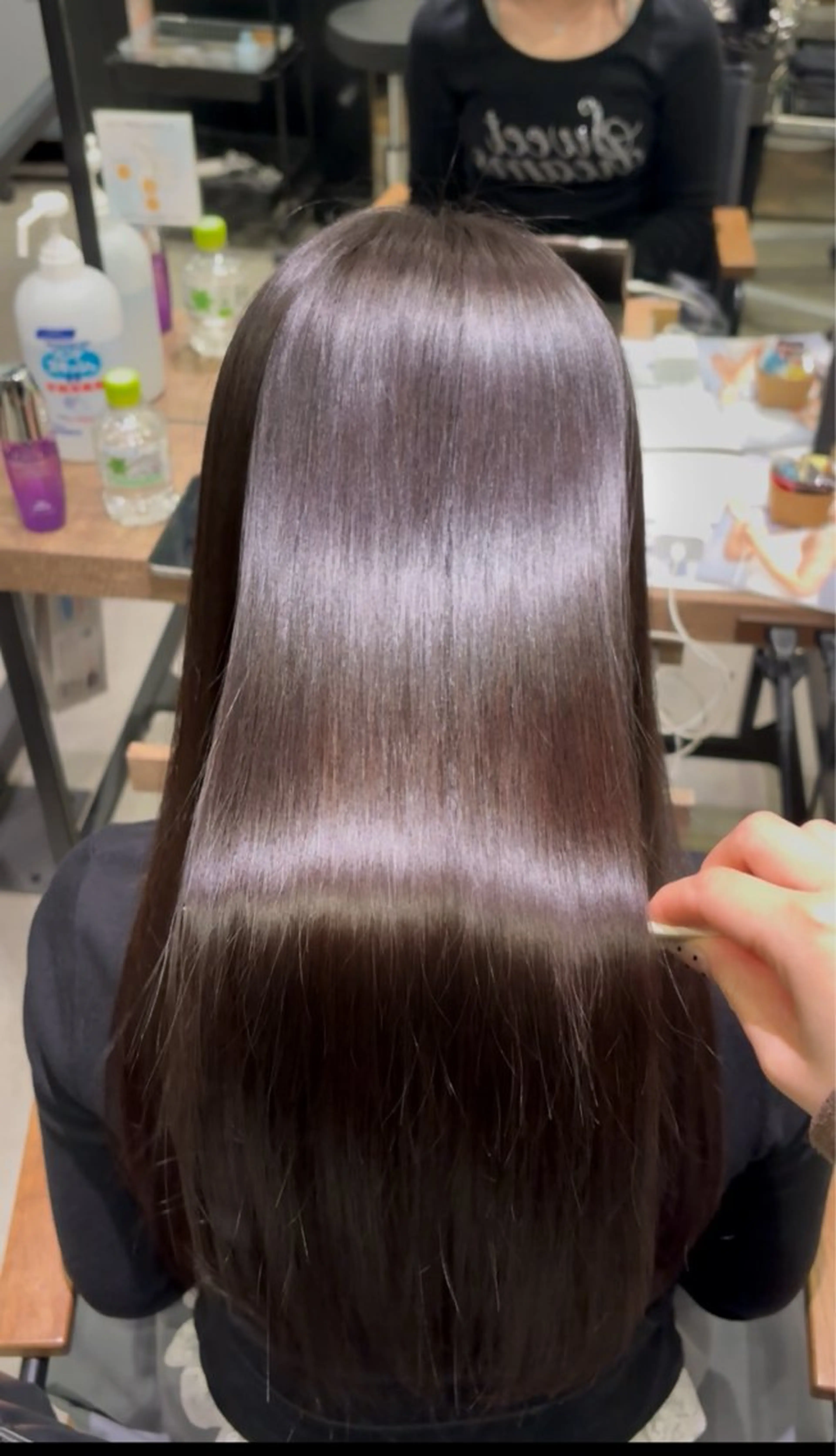 ロング 大浦 姫奈のヘアスタイル