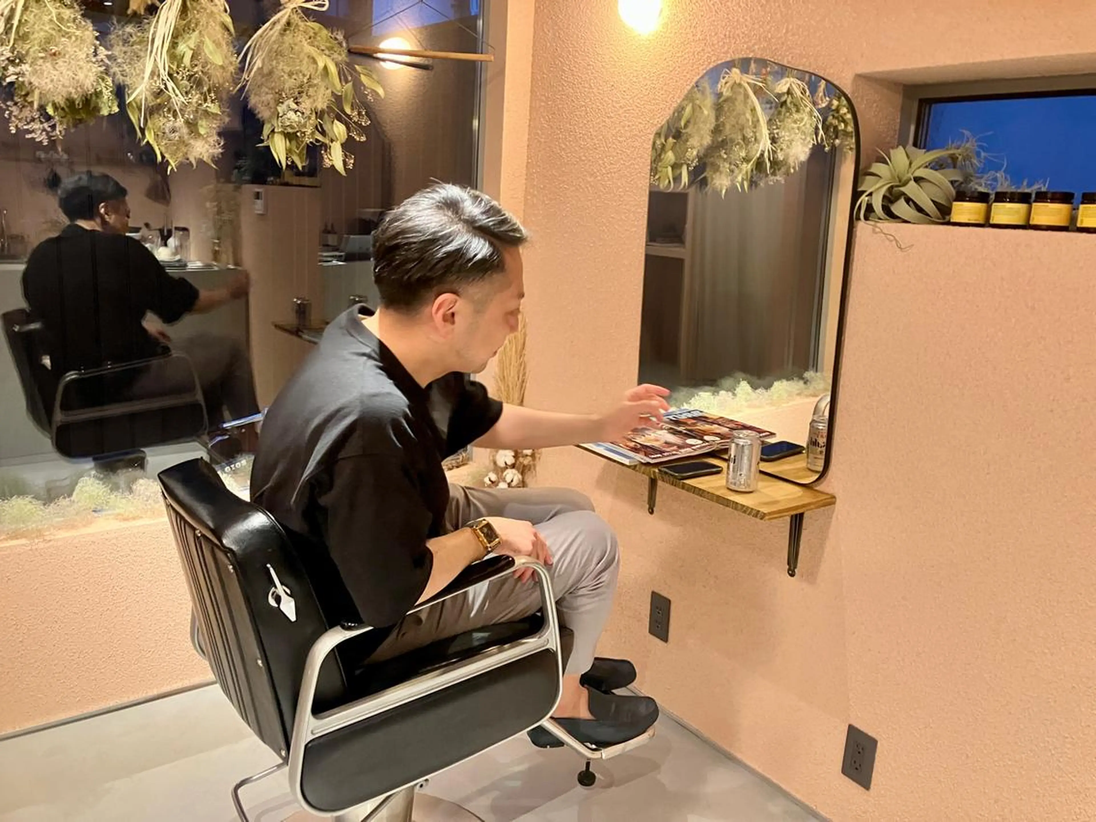 メンズ neguse所属・neguse 京都西院 貸切美容室のヘアスタイル