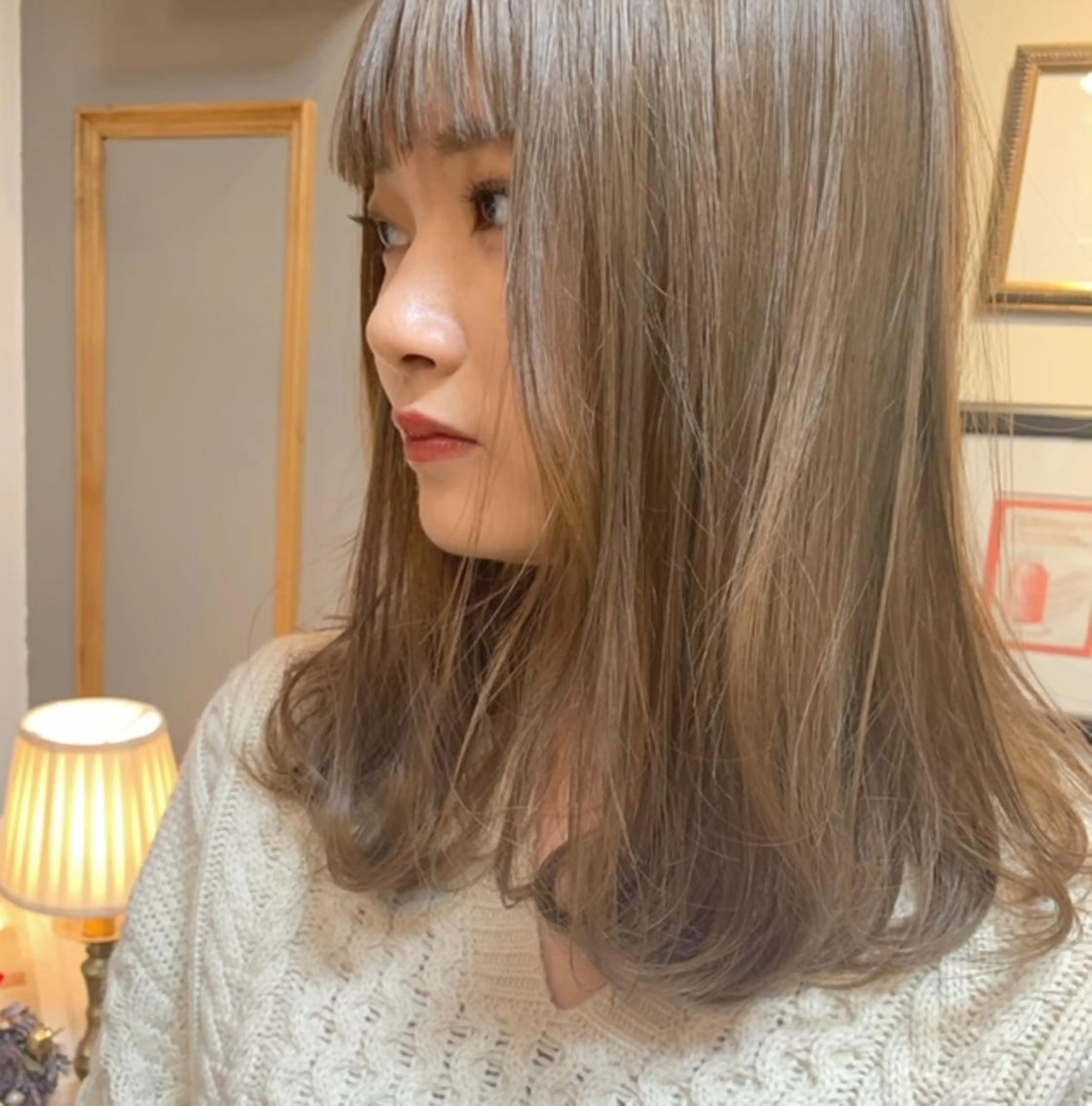 ロング カラー ベージュカラー ブリーチ park theSTANDARD所属・HARUKA ♡モデル募集中♡のヘアスタイル