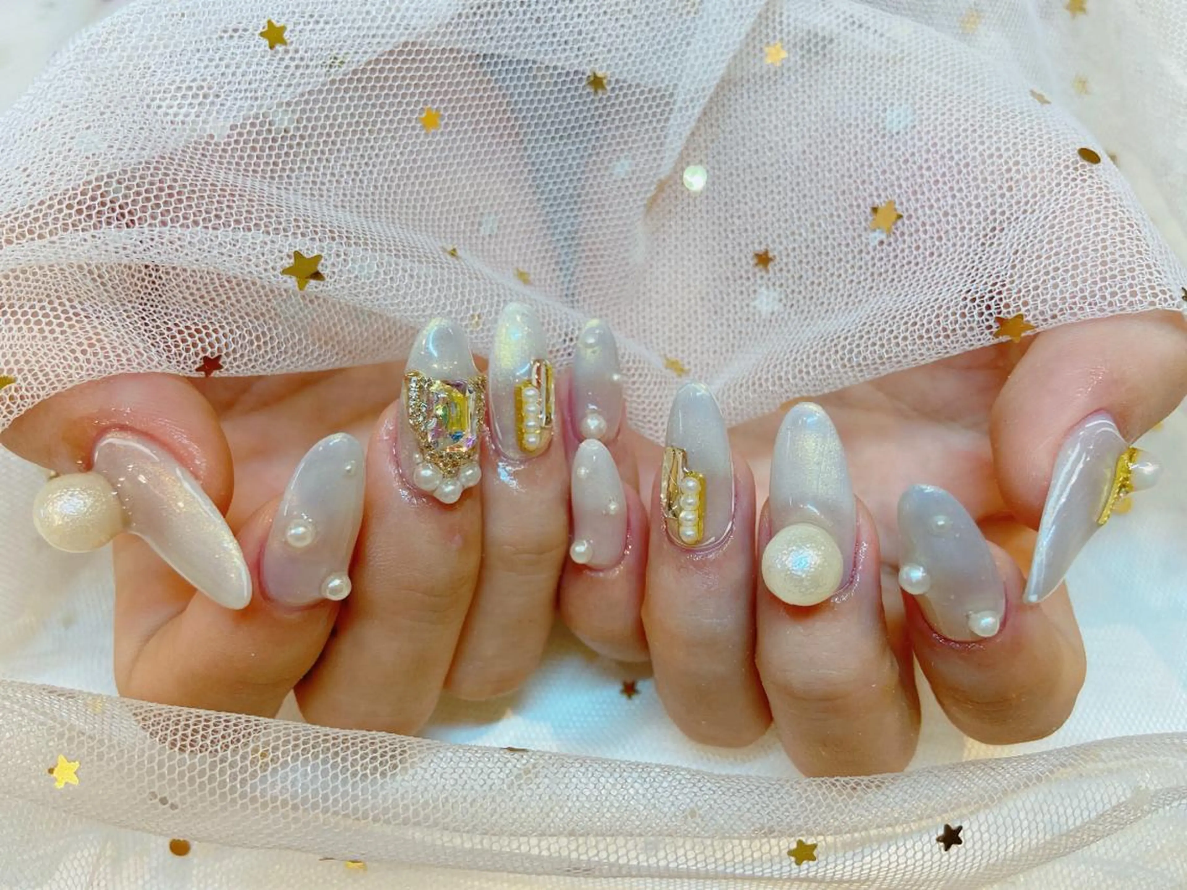 ネイル 長さだし専門店 M2　rikaのネイルデザイン