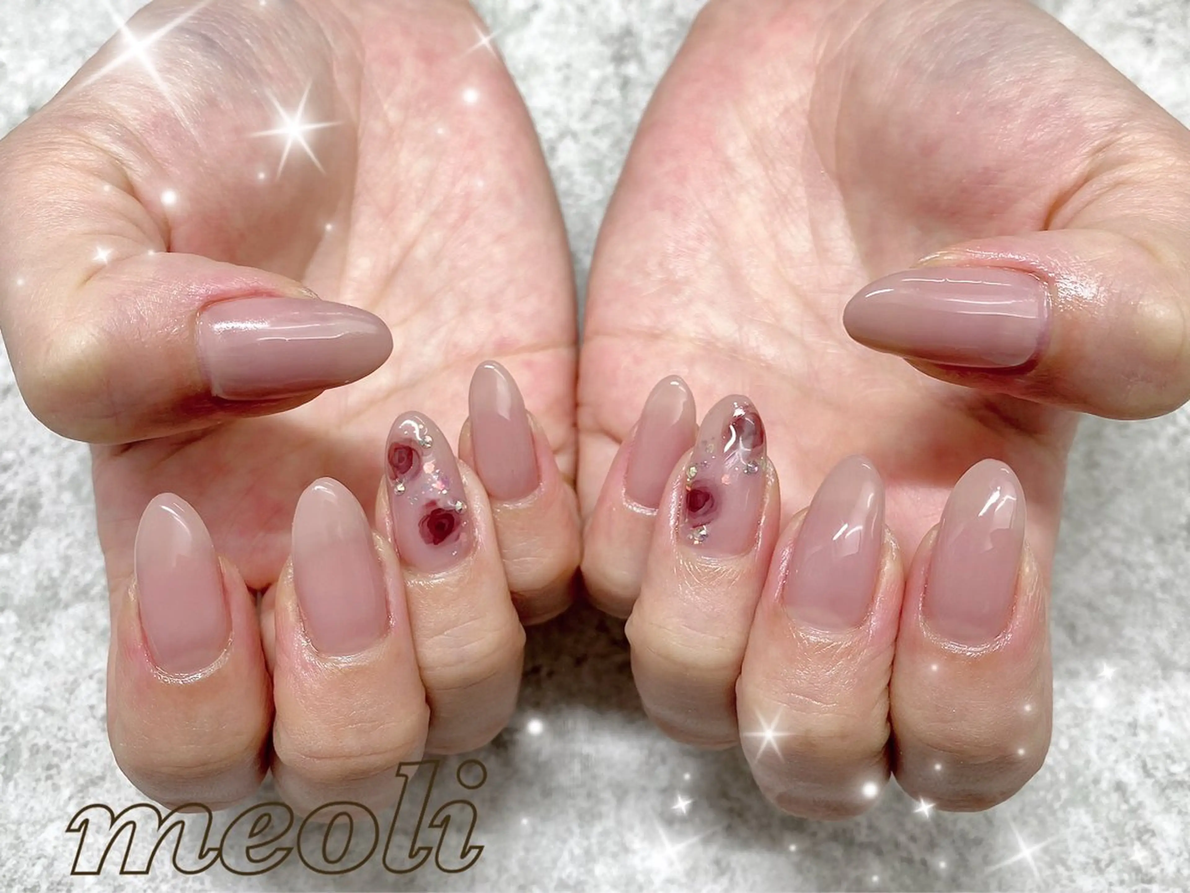 ネイル ハンドネイル nail salon meoli メグのネイルデザイン