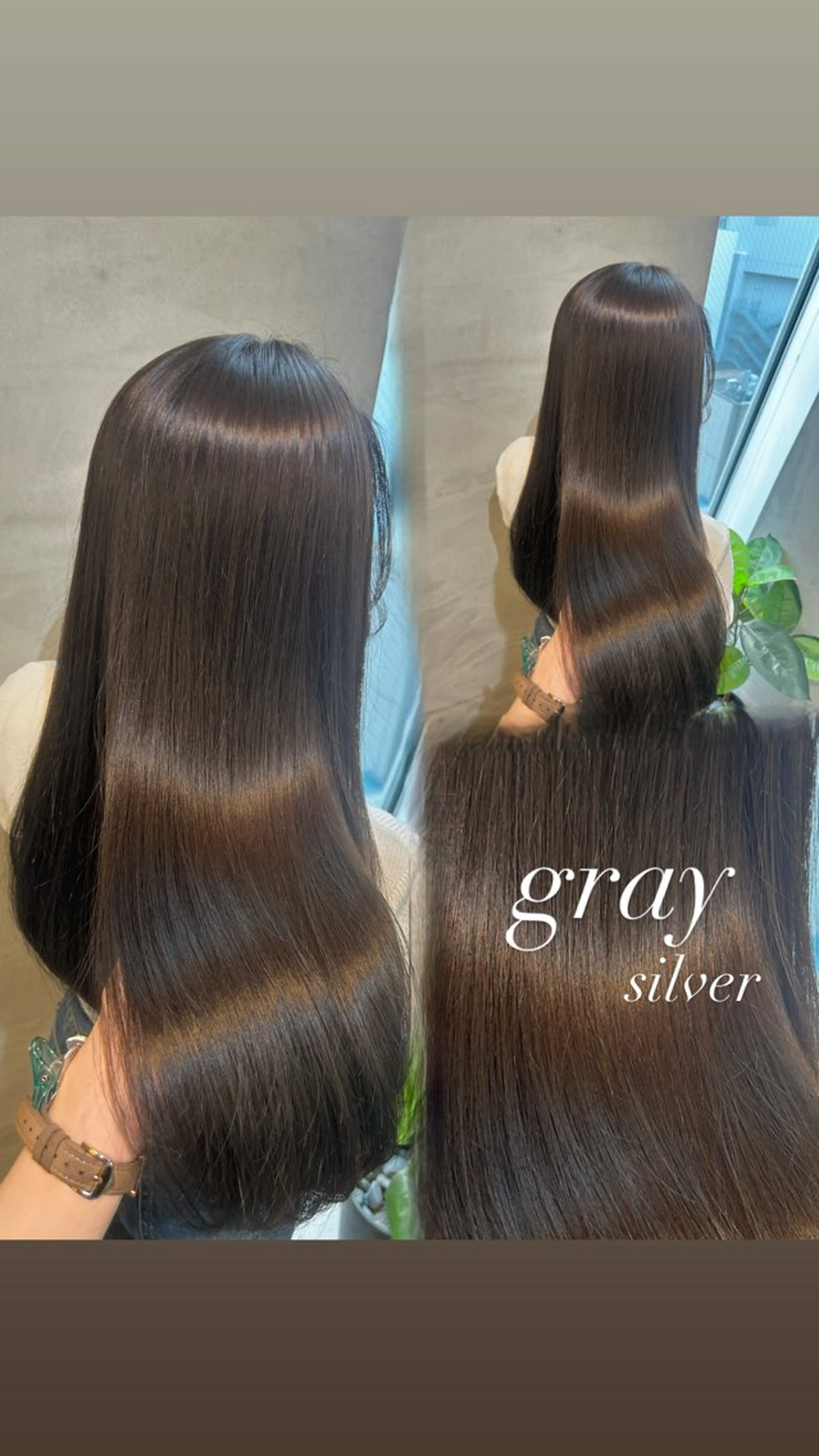 ロング カラー カット ヘアカラー トリートメント 🫧赤み消しカラー nanami🫧のヘアスタイル