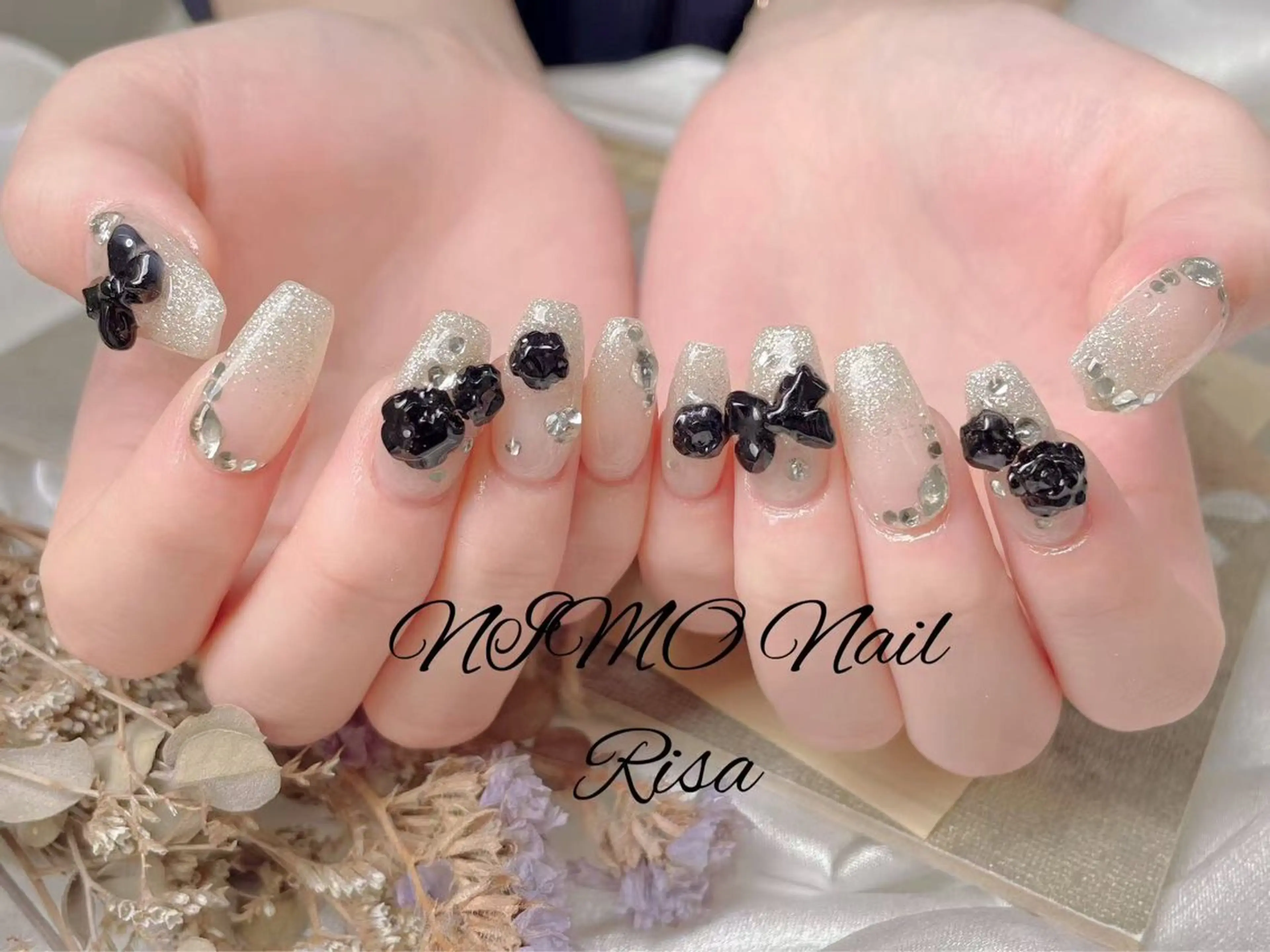 ネイル クリアネイル 長さ出し フットネイル フレンチネイル ジェルネイル ハンドネイル RI SA☀️ リサのネイルデザイン