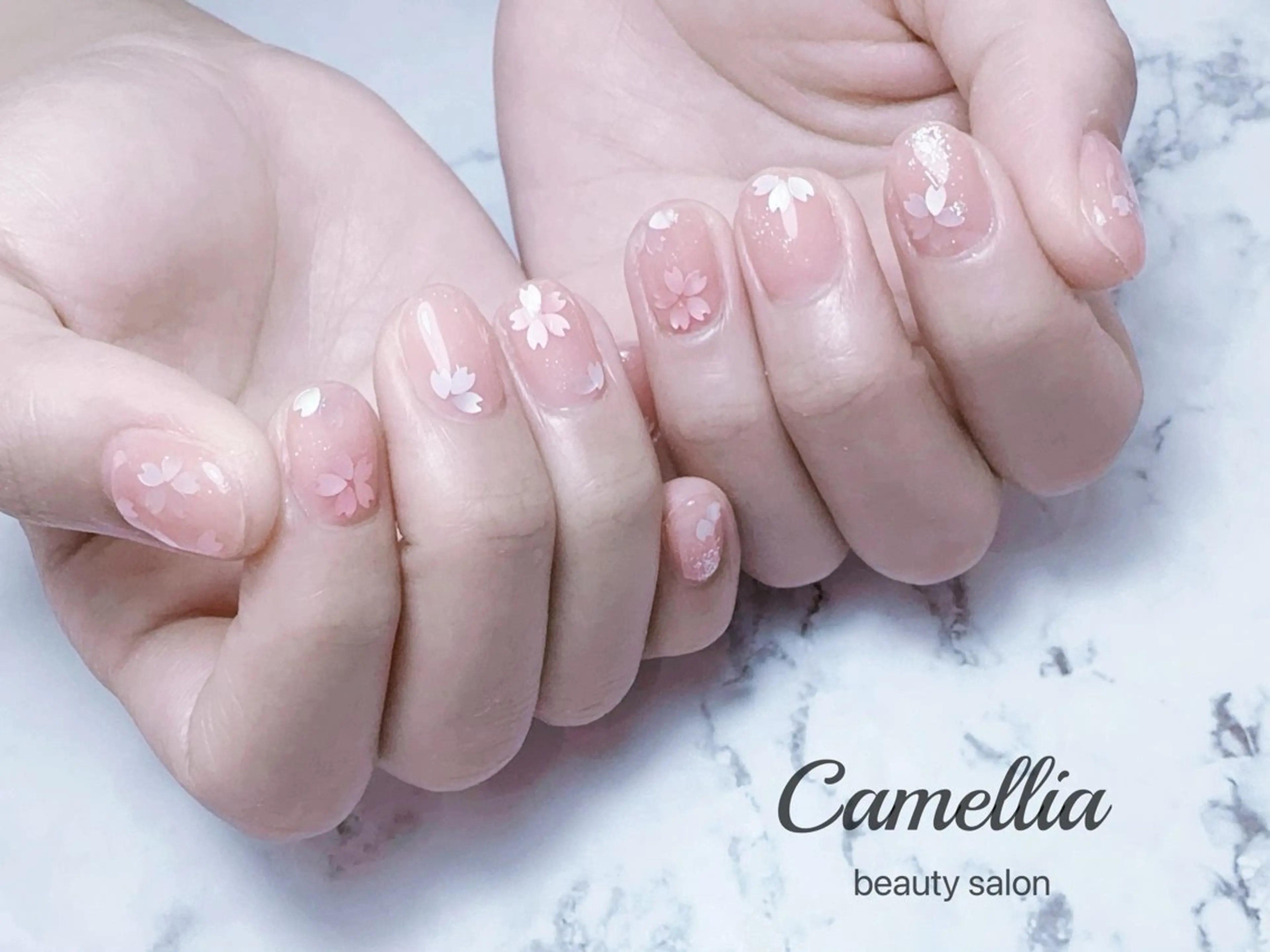 ネイル ハンドネイル ハンドケア Camellia nail salonのネイルデザイン