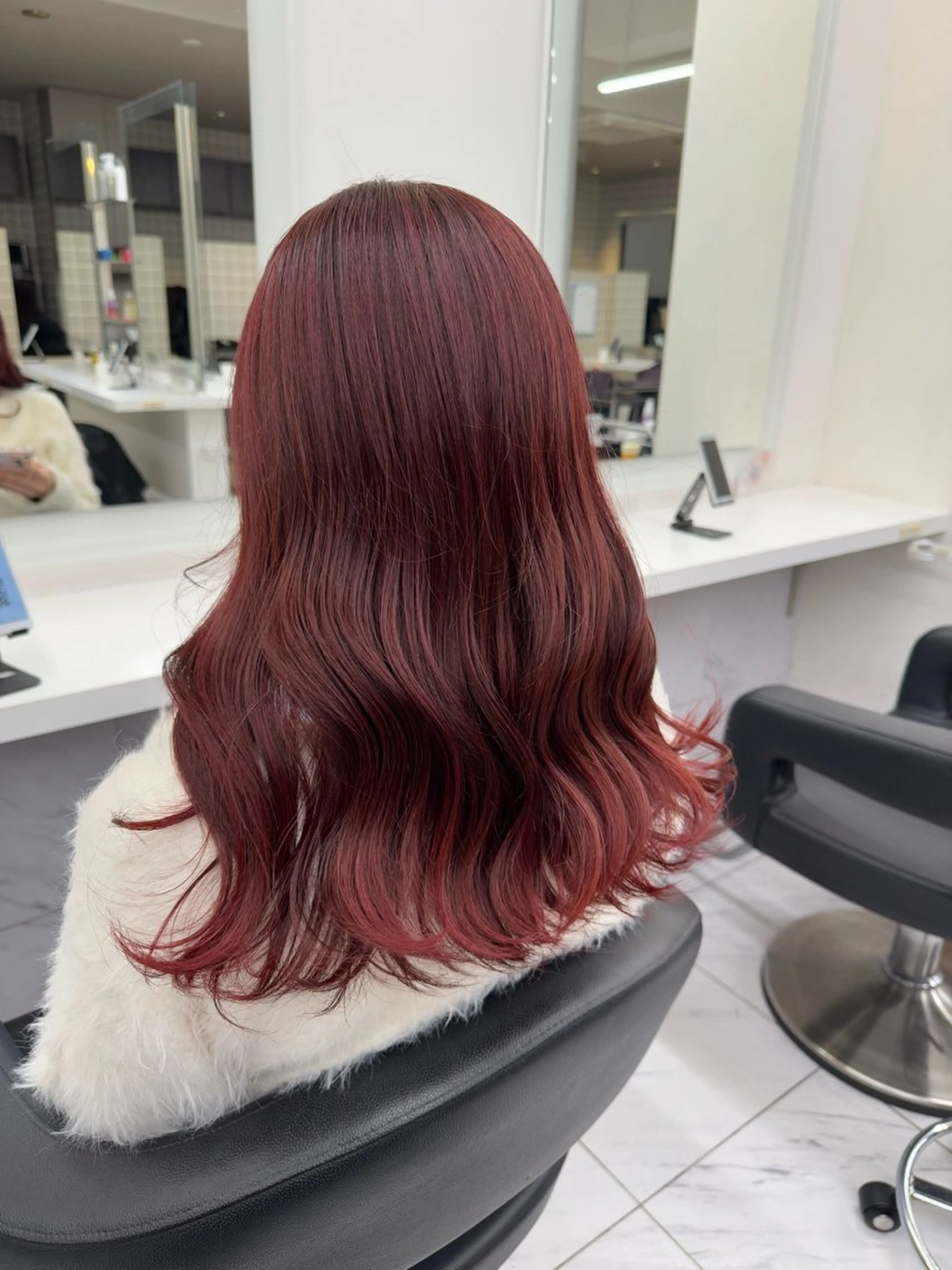 ロング カラー パーマ ヘアアレンジ メンズ キッズ 🩰トレンド垢抜け ヘアUNITED🩰のヘアスタイル