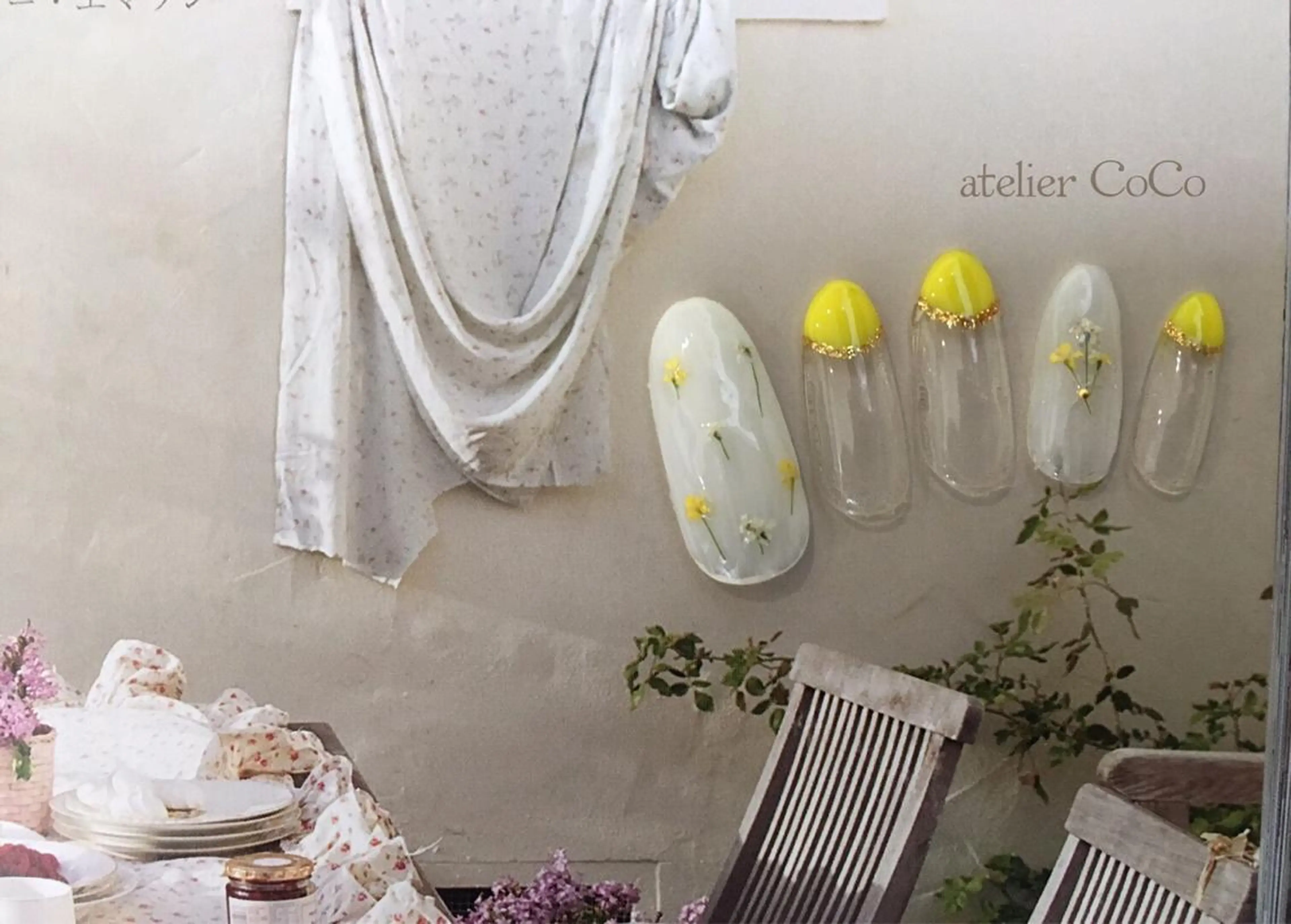 ネイル アトリエcoco所属・小塚 えりなのネイルデザイン