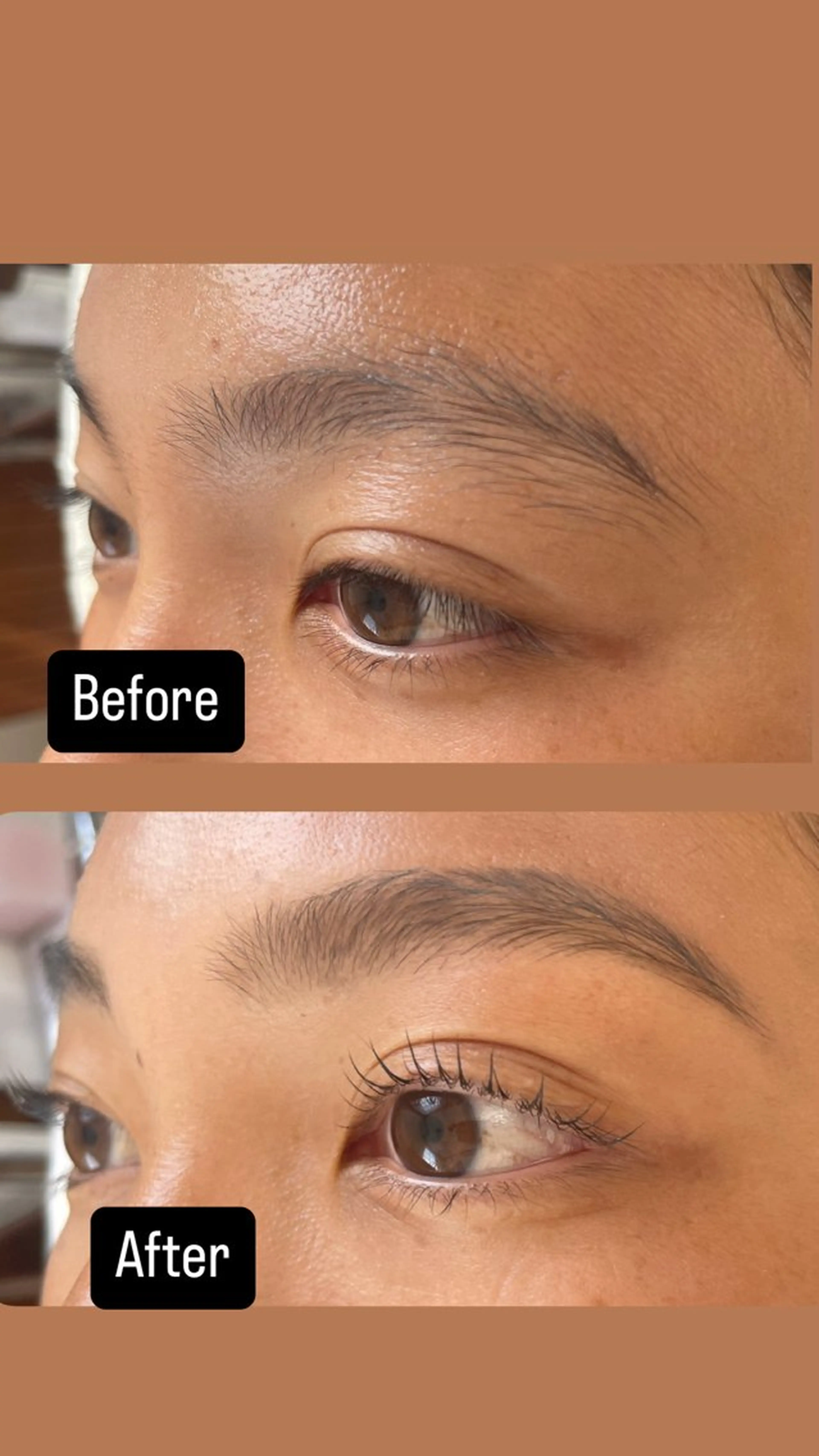 アイブロウ 眉毛ワックス脱毛 Ｉ'LL西宮北口所属・草深 夏海のマツエク・マツパデザイン