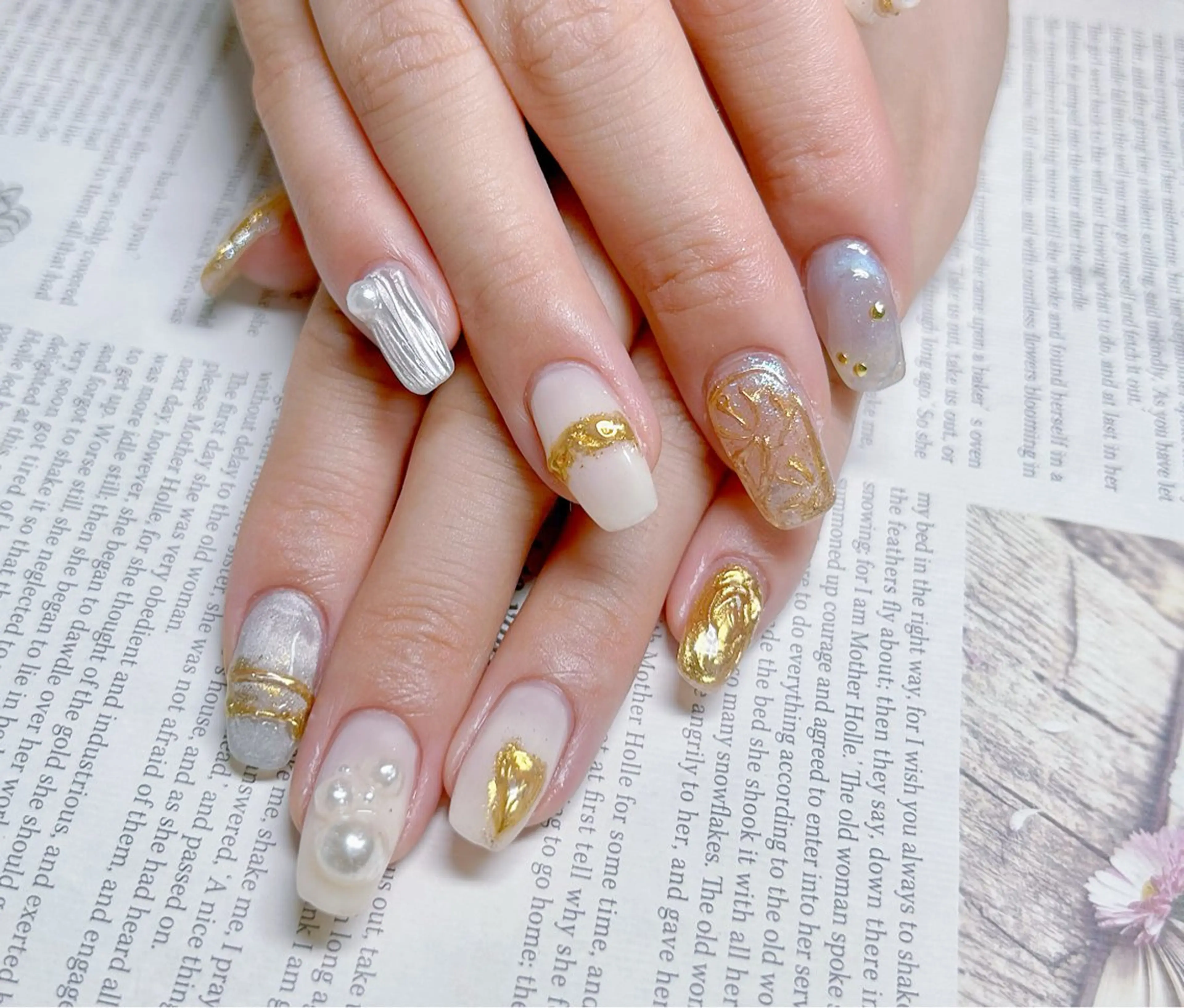 ［ミニモ学割］（オフなし）💅🎀120分持ち込みデザインコース，ご来店の前に写真を送っておお願いしますの写真