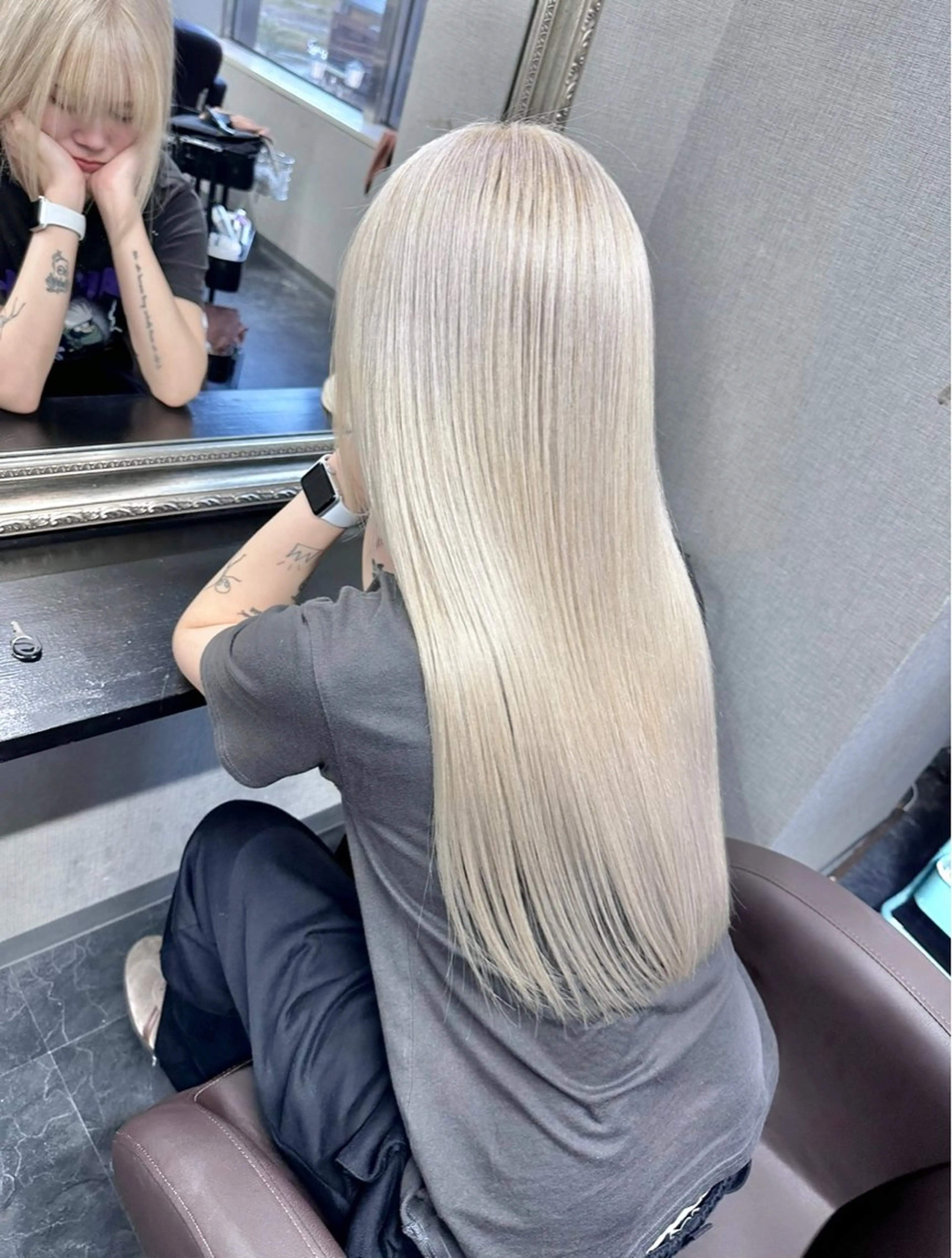 ロング カラー Selenehair 三条本店のヘアスタイル