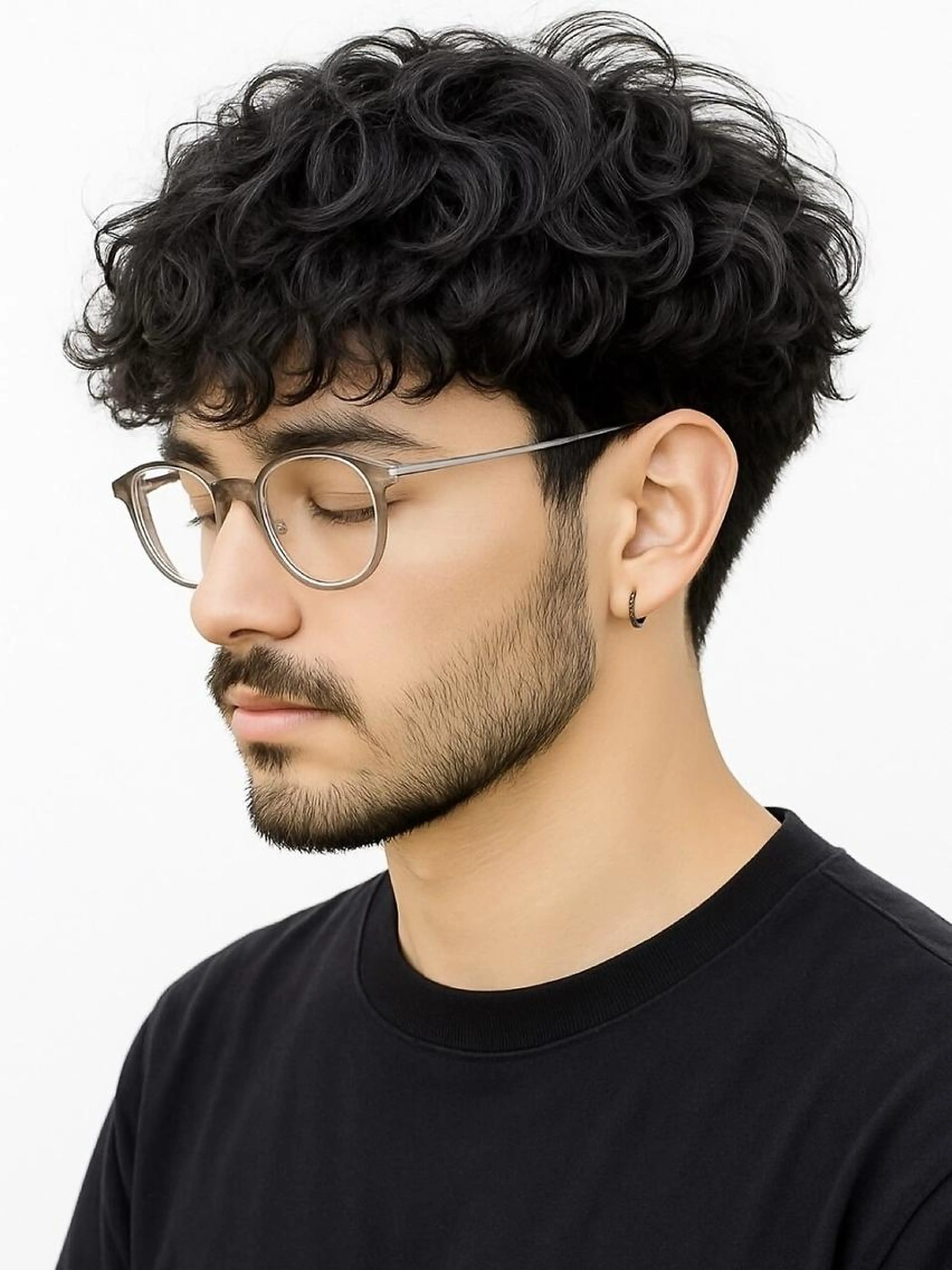 【メンズ】カット＋デザインパーマ＋トリートメント　￥14860の写真