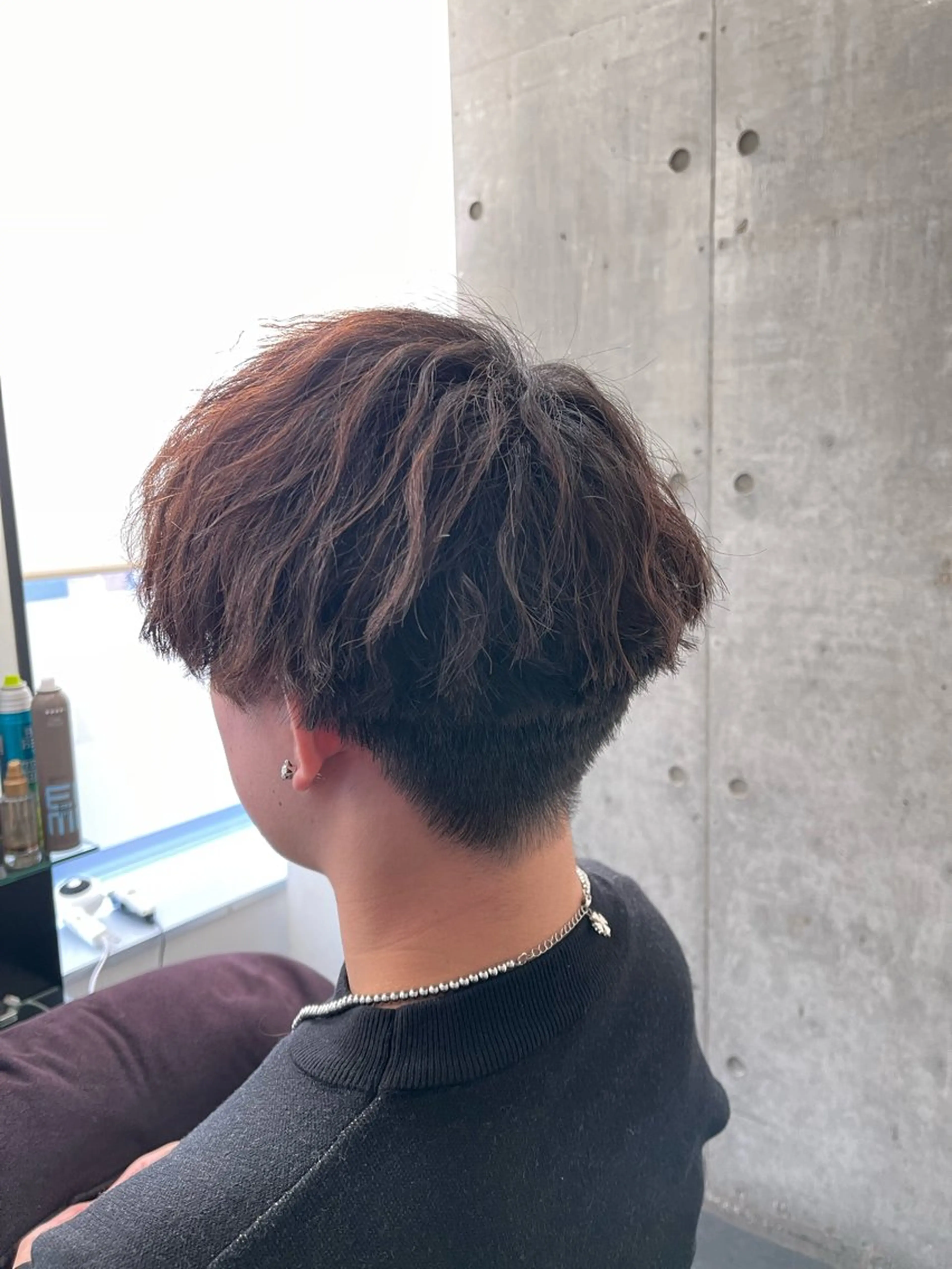 ショート パーマ メンズ 久保田 和正のヘアスタイル