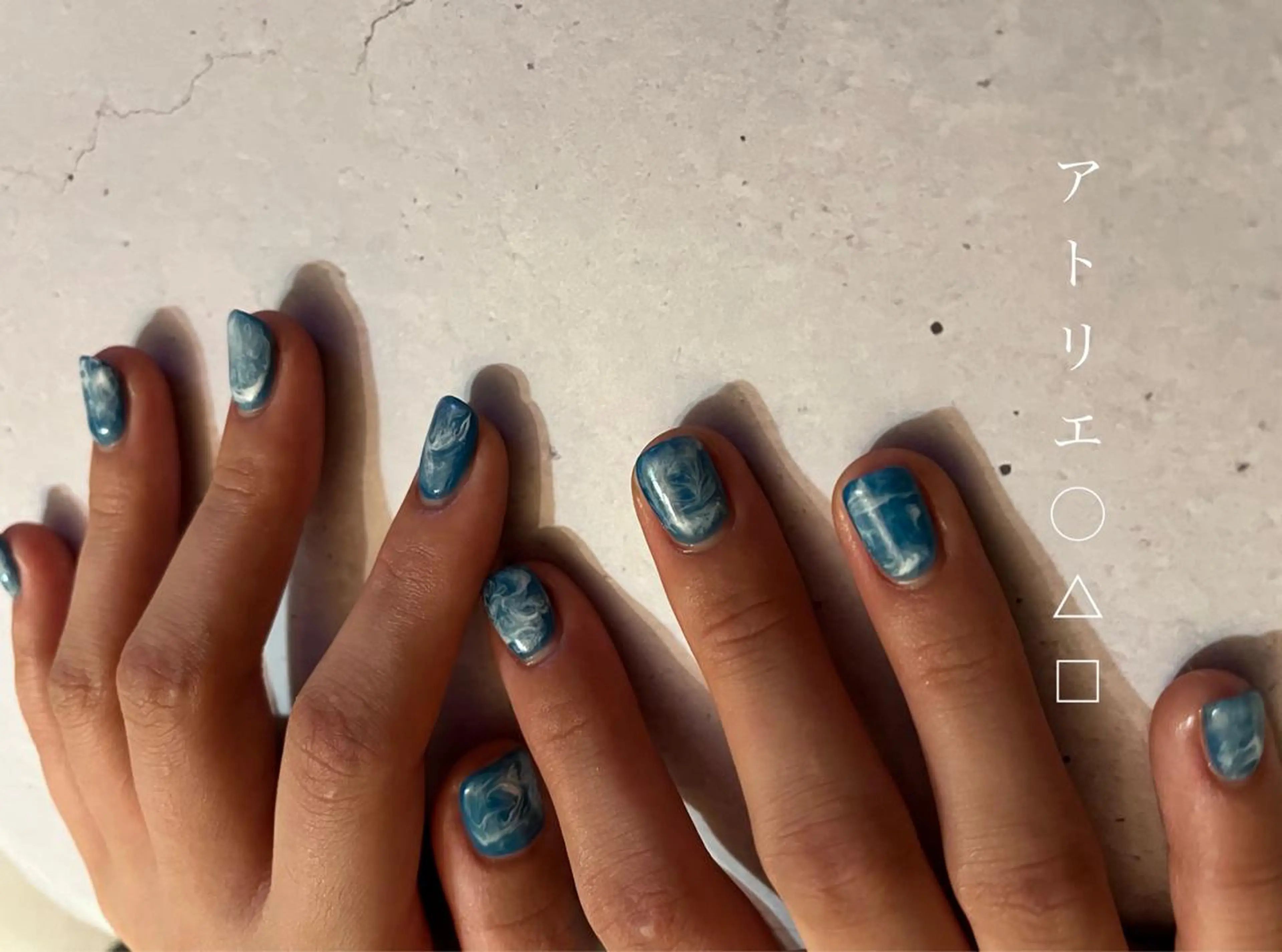 ネイル ハンドネイル アトリエ ○△□のネイルデザイン