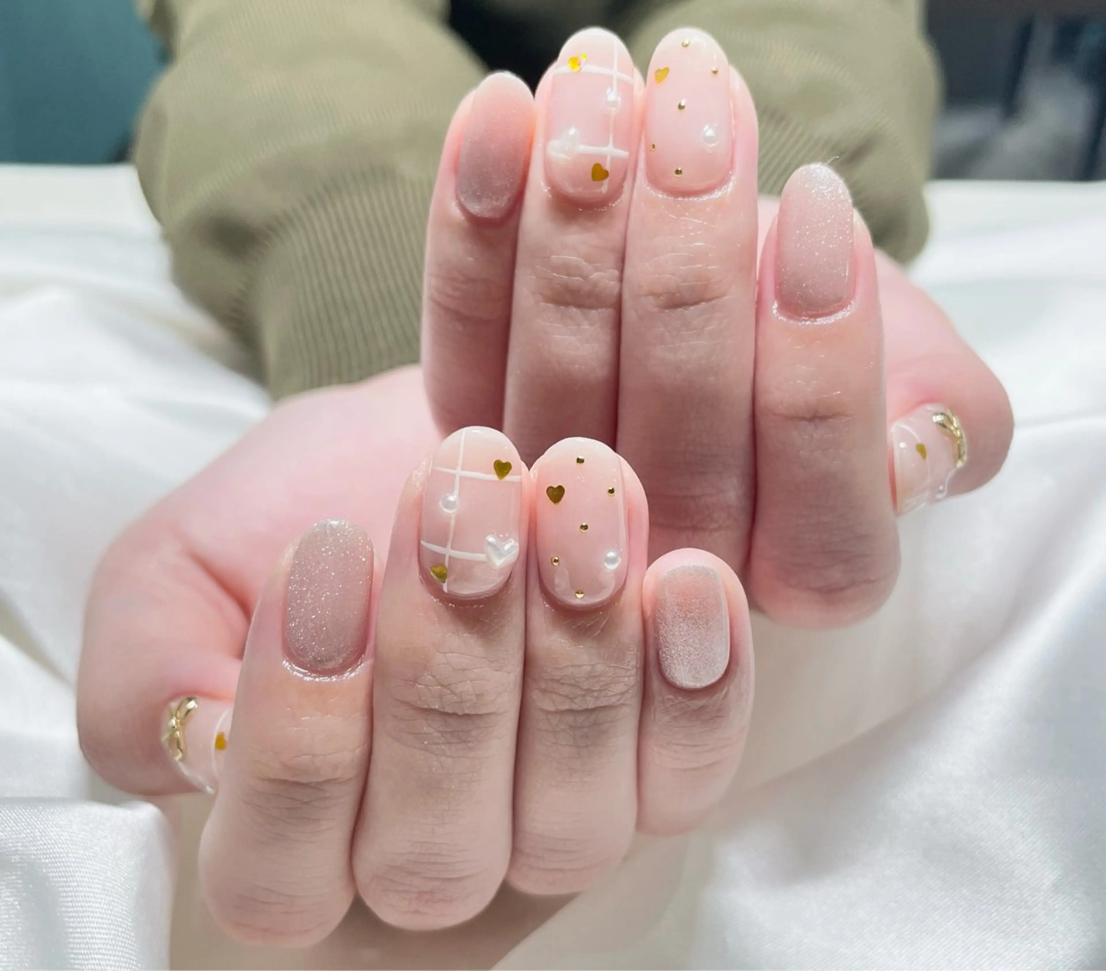 ネイル ハンドネイル 阿部 楓のネイルデザイン