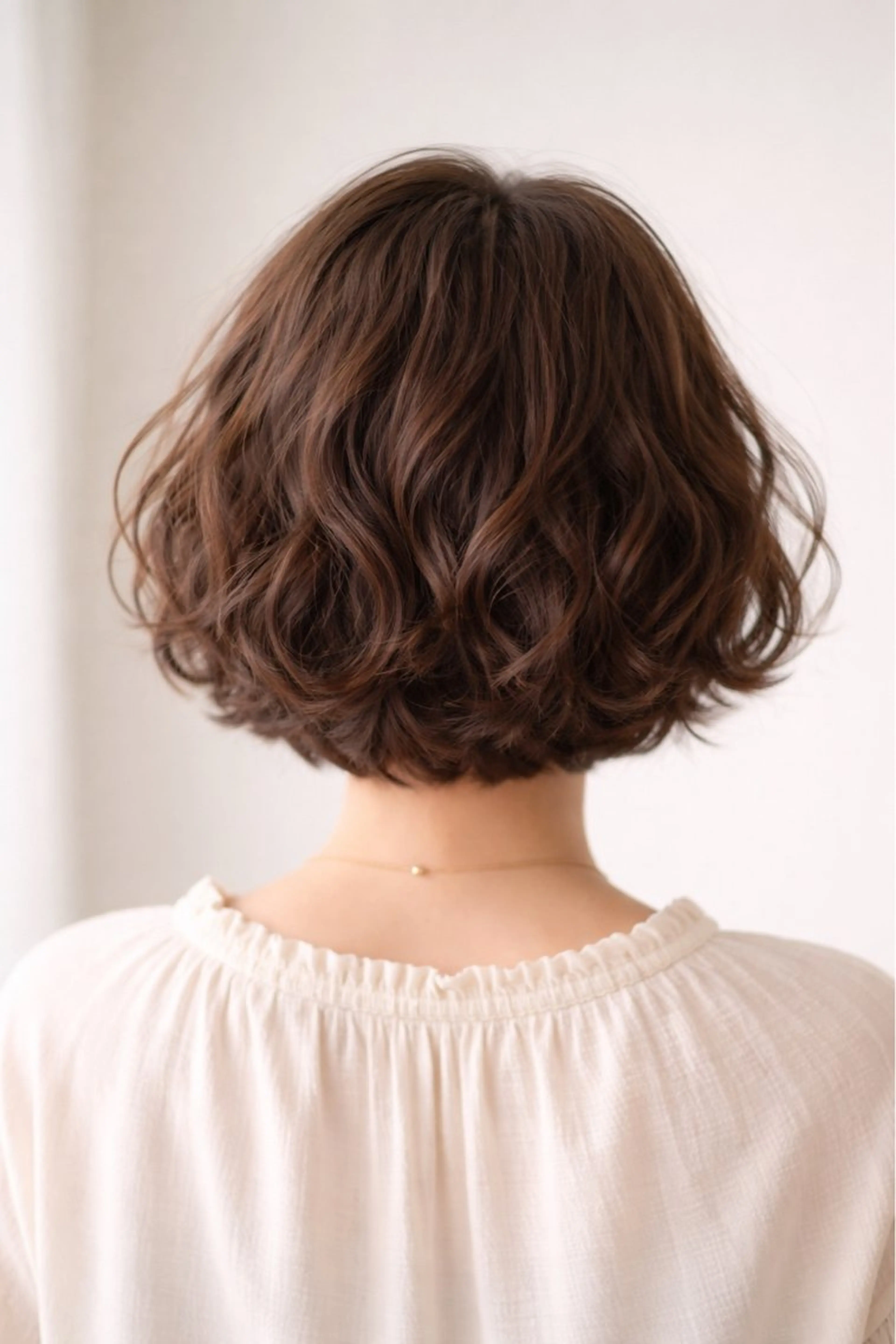 ショート パーマ 表参道 ／ヒナのヘアスタイル