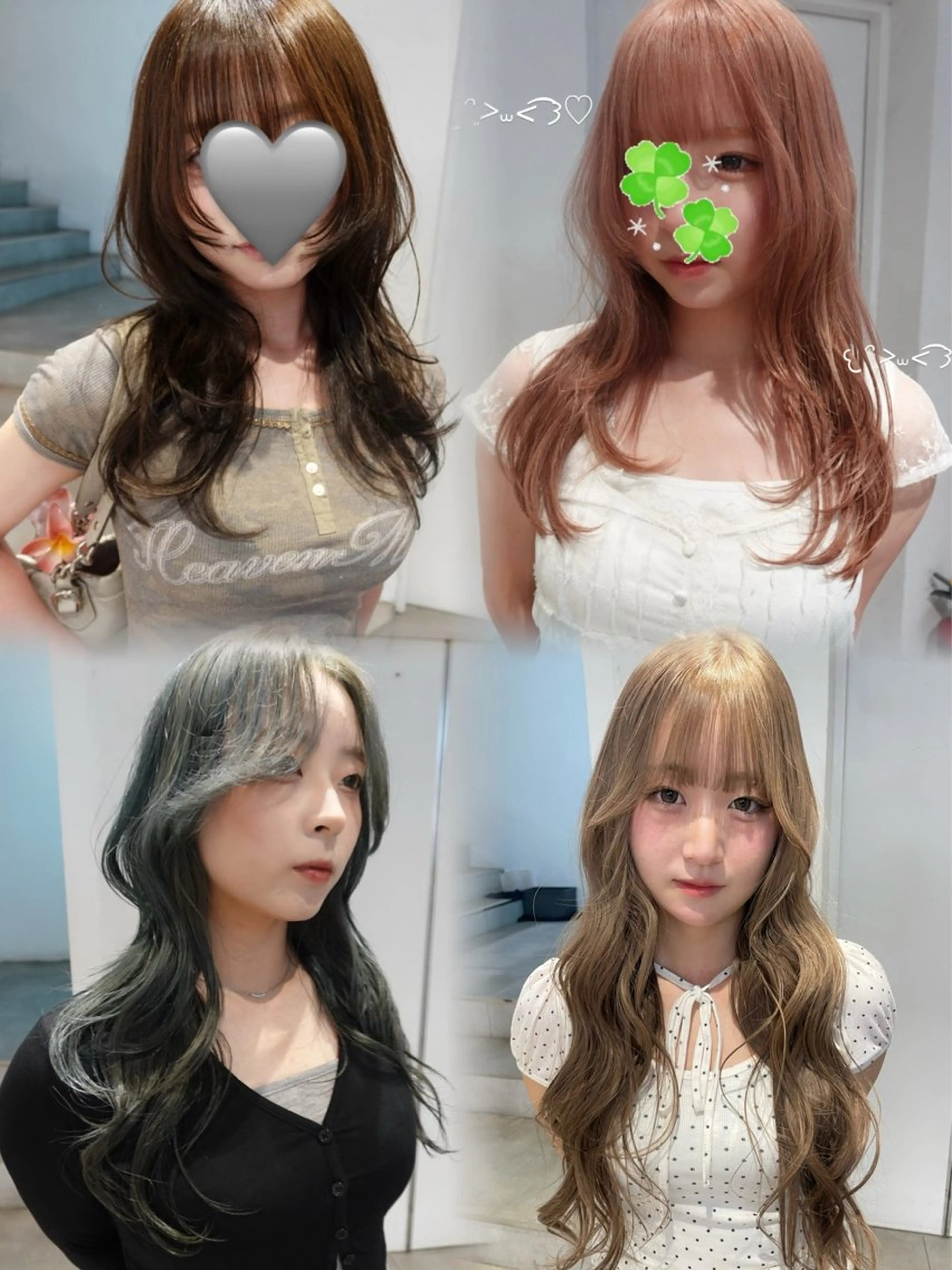 カラー カット ヘアカラー ハッシュレイヤー/ ハイトーン/senaのヘアスタイル