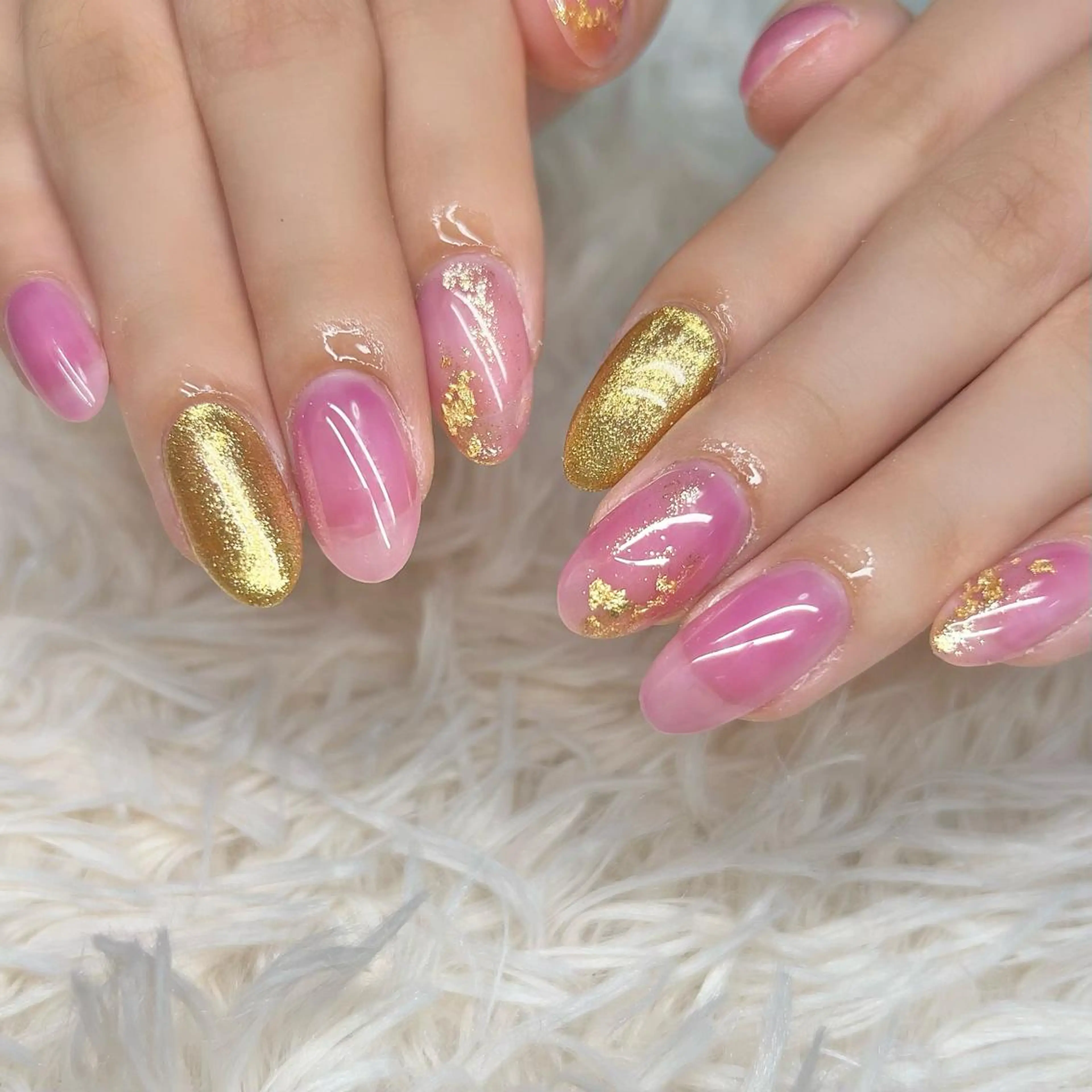 ネイル ハンドネイル 【Yappy🌈】 💖P-tanaのネイルデザイン